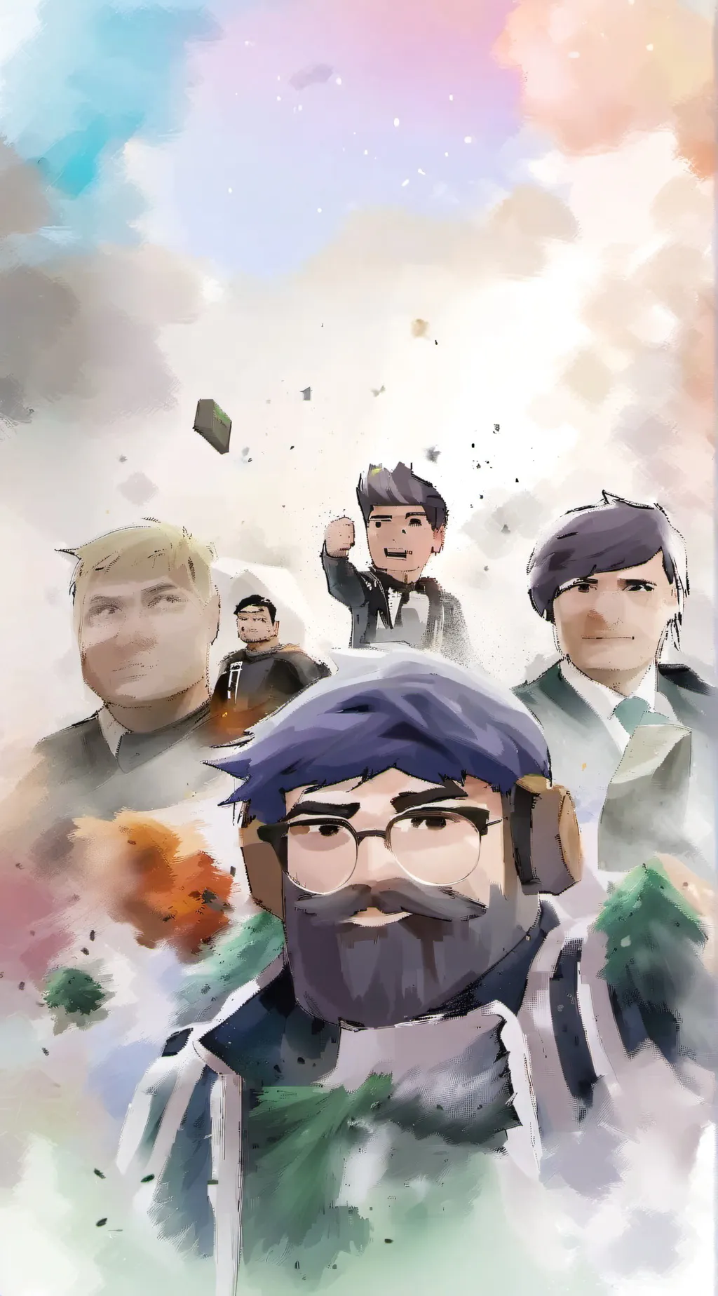 ai character: Roblox rivals background