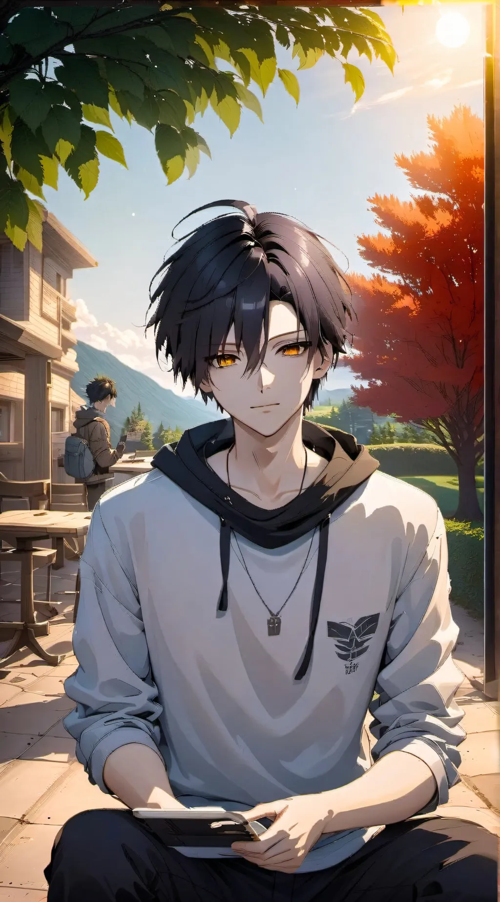 ai character: Levi background