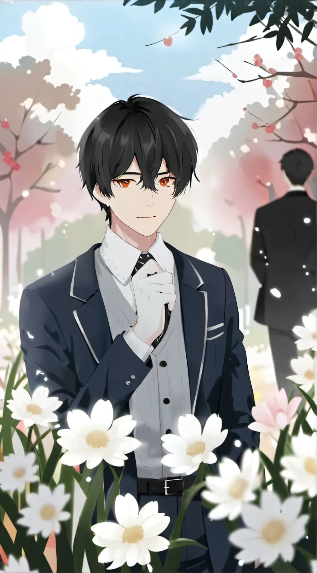 ai character: Xavier  background