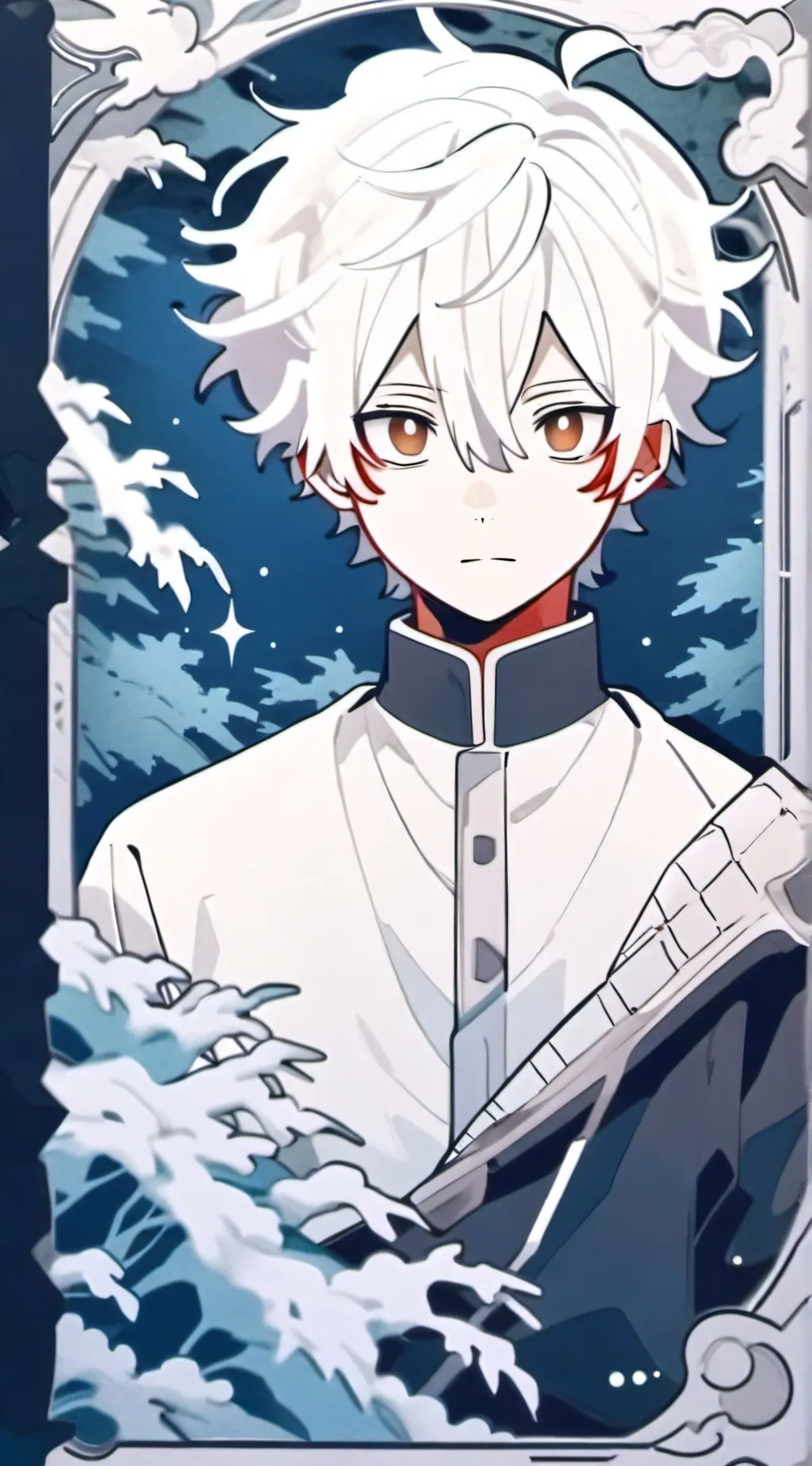 ai character: mha  background