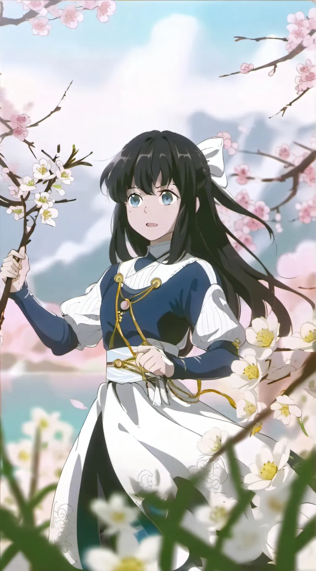 ai character: Muichiro  background