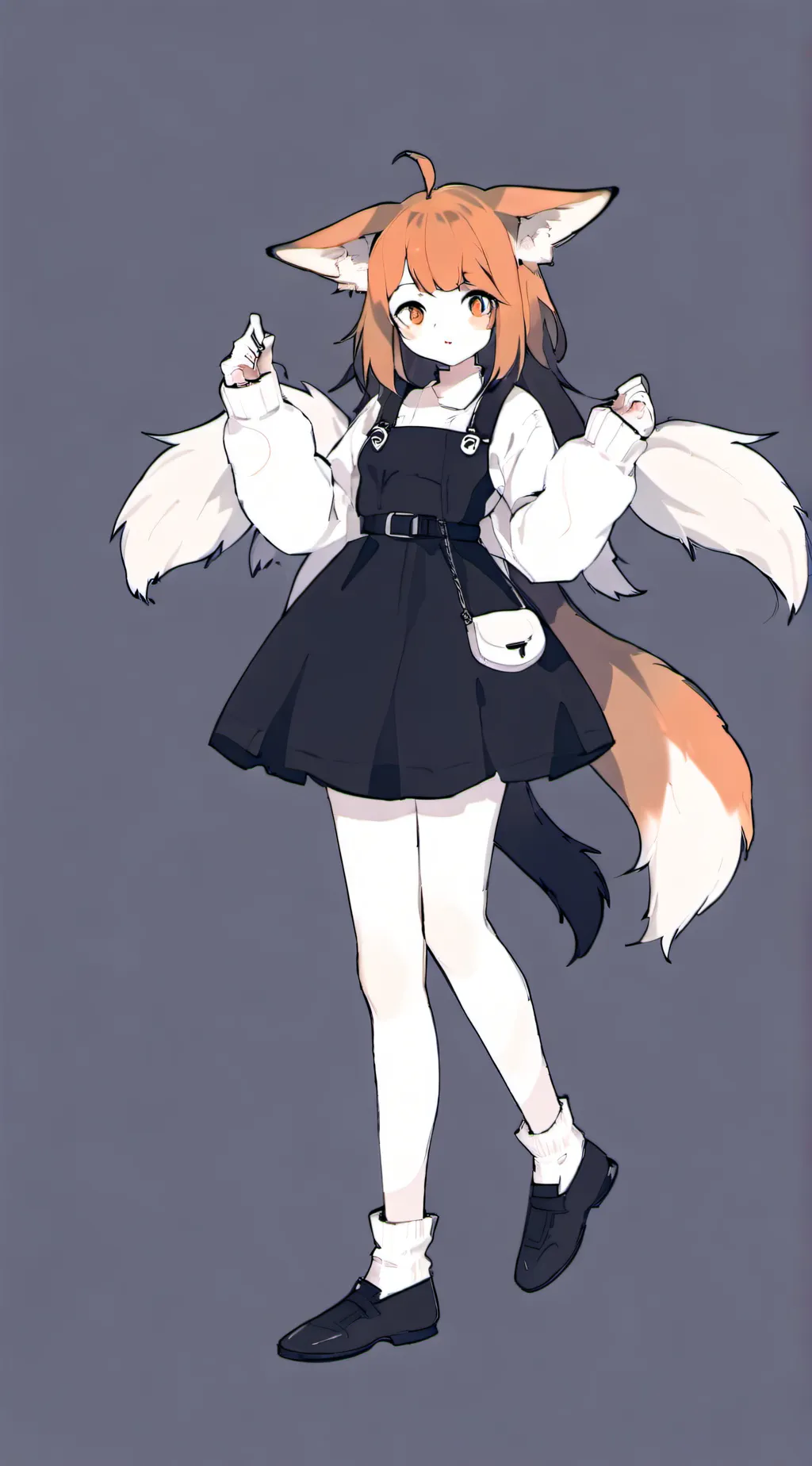 ai character: Fox girls :) background