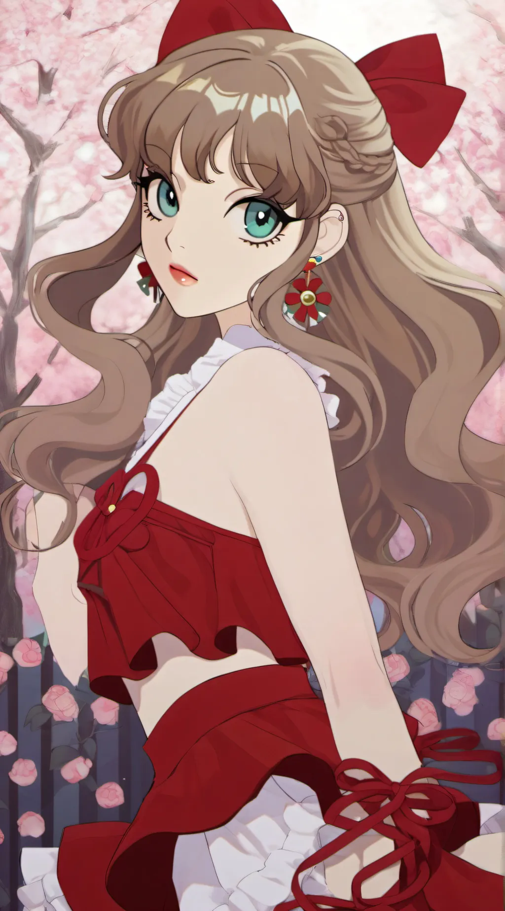 ai character: rise of red/mha  background