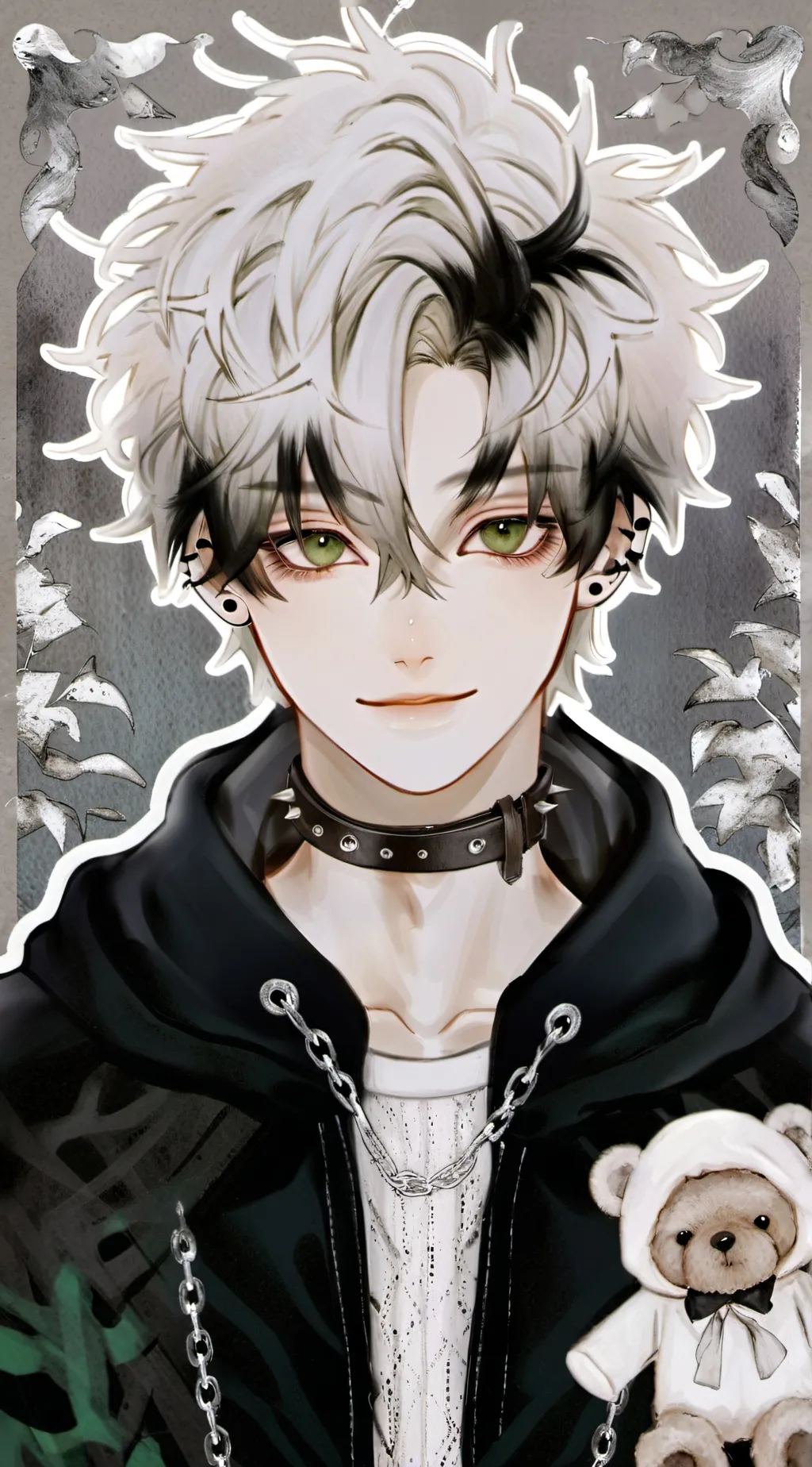 ai character: Sick flu Mha background