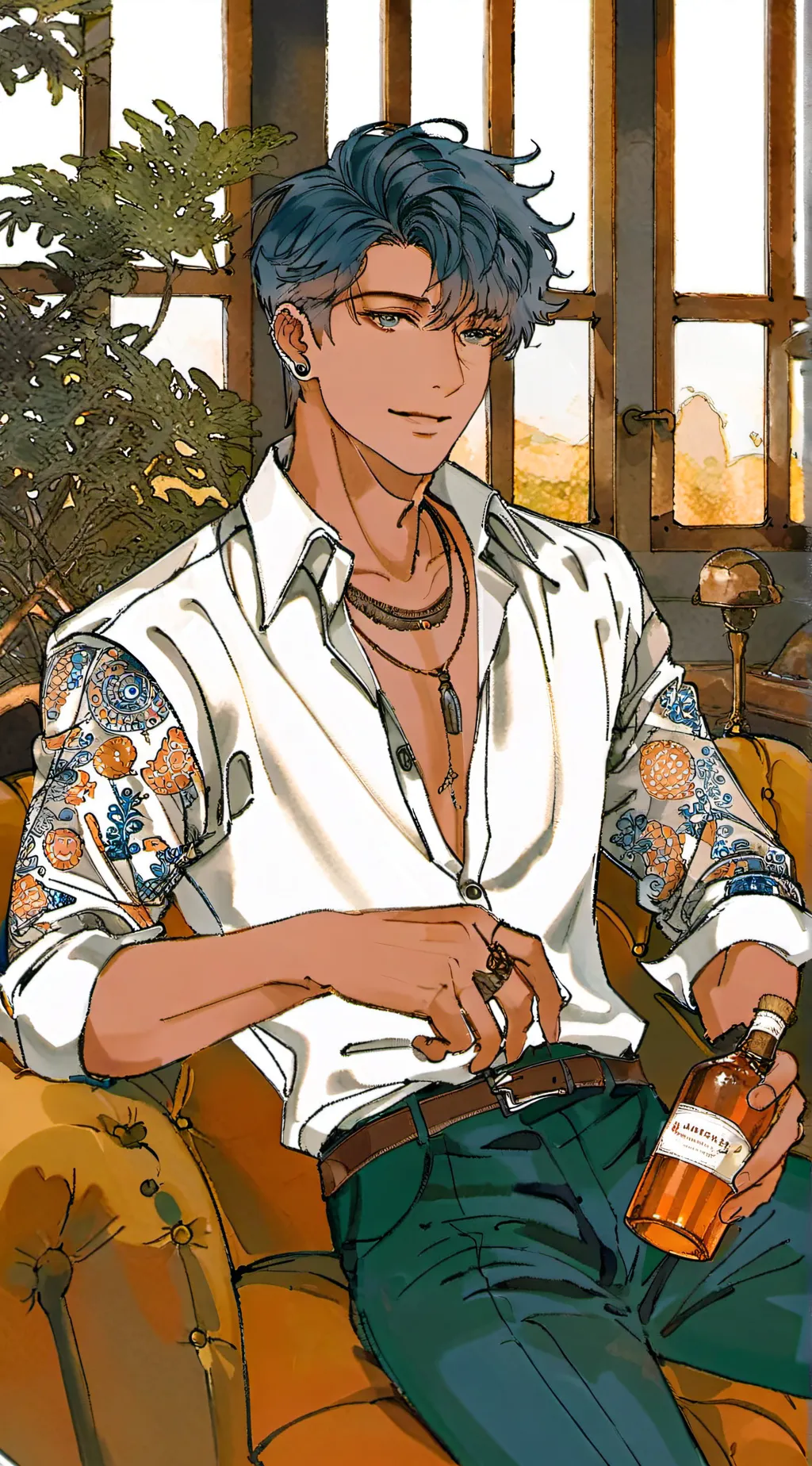 ai character: Noan background