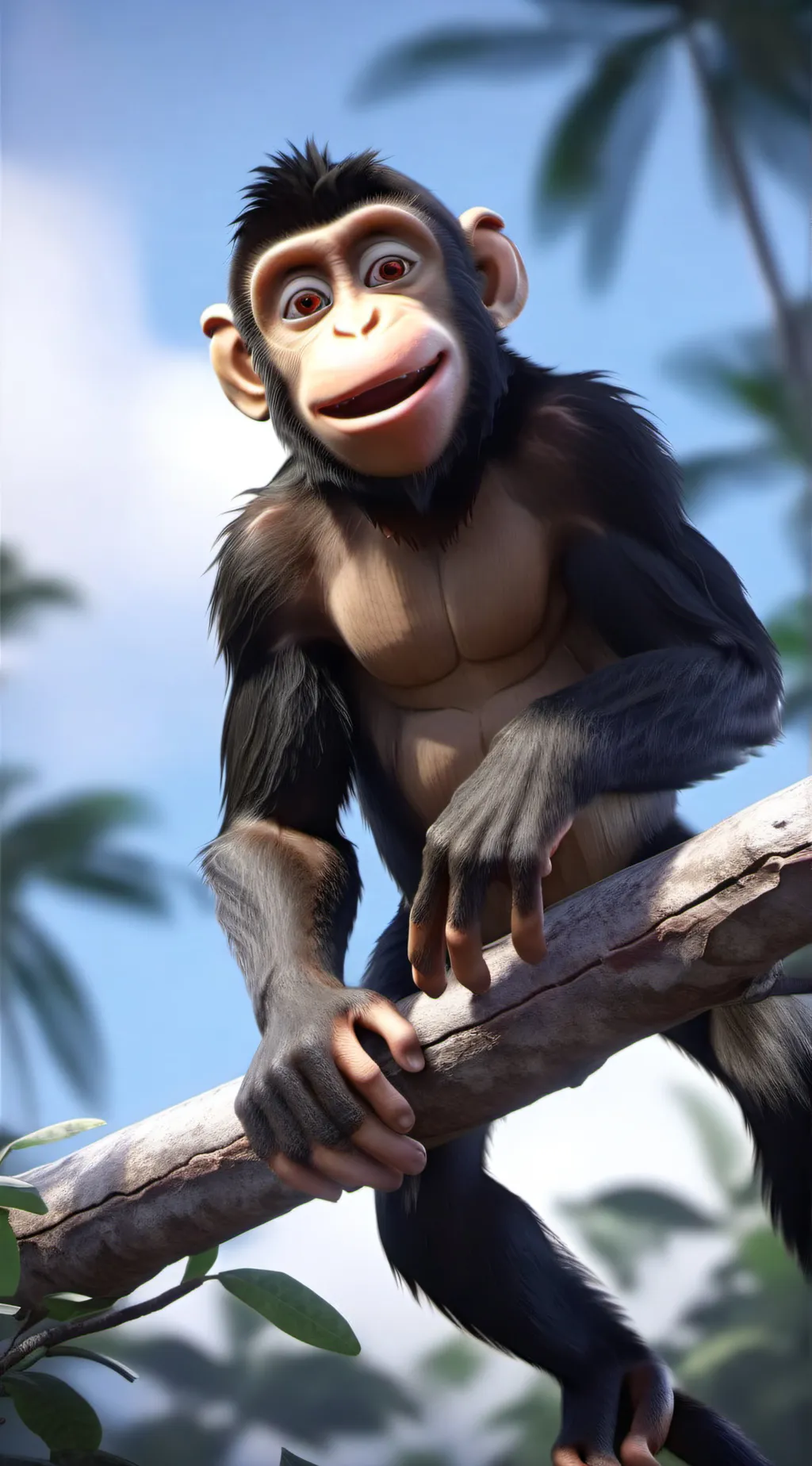 ai character: John Q Banana INC. background