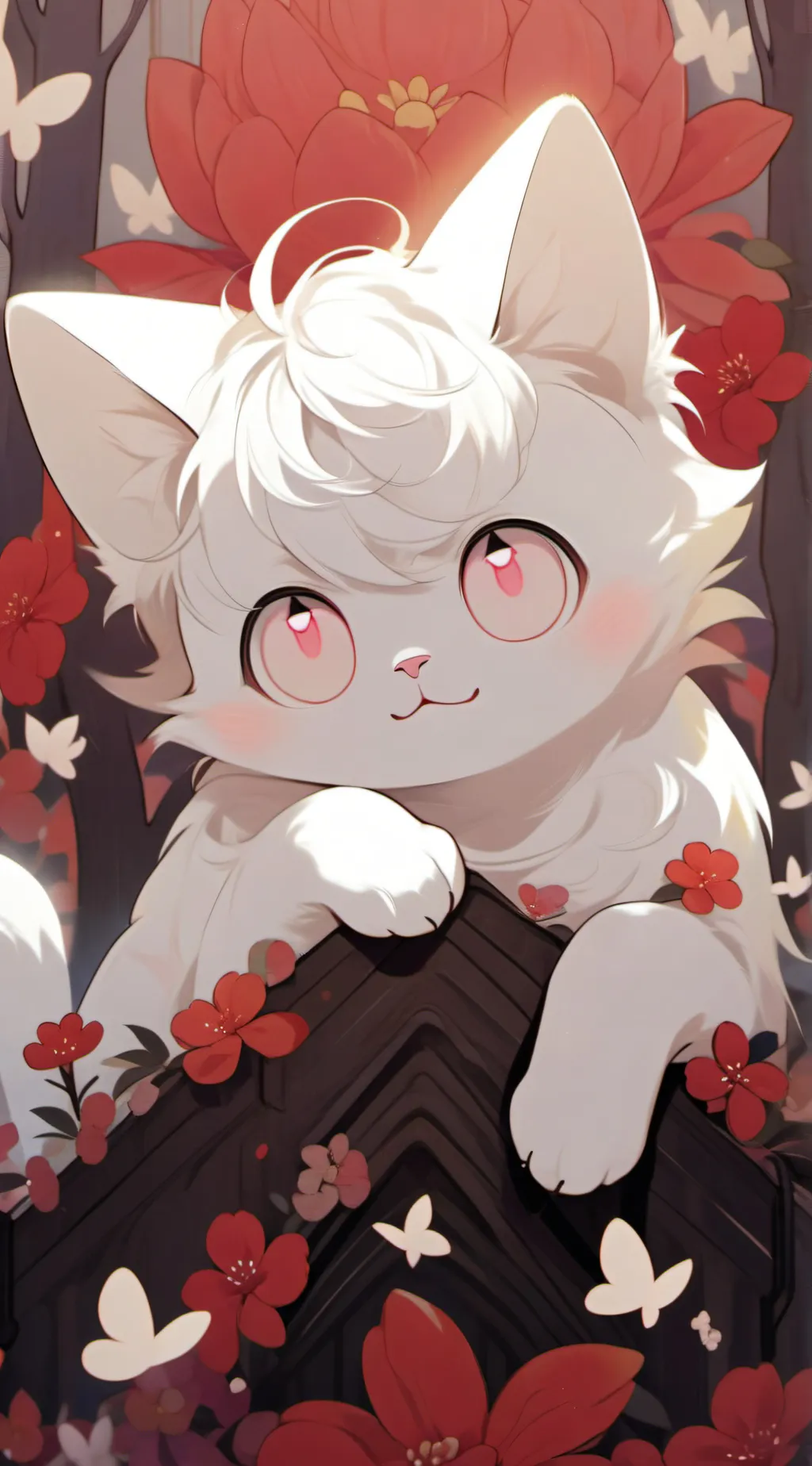 ai character: Flicker background