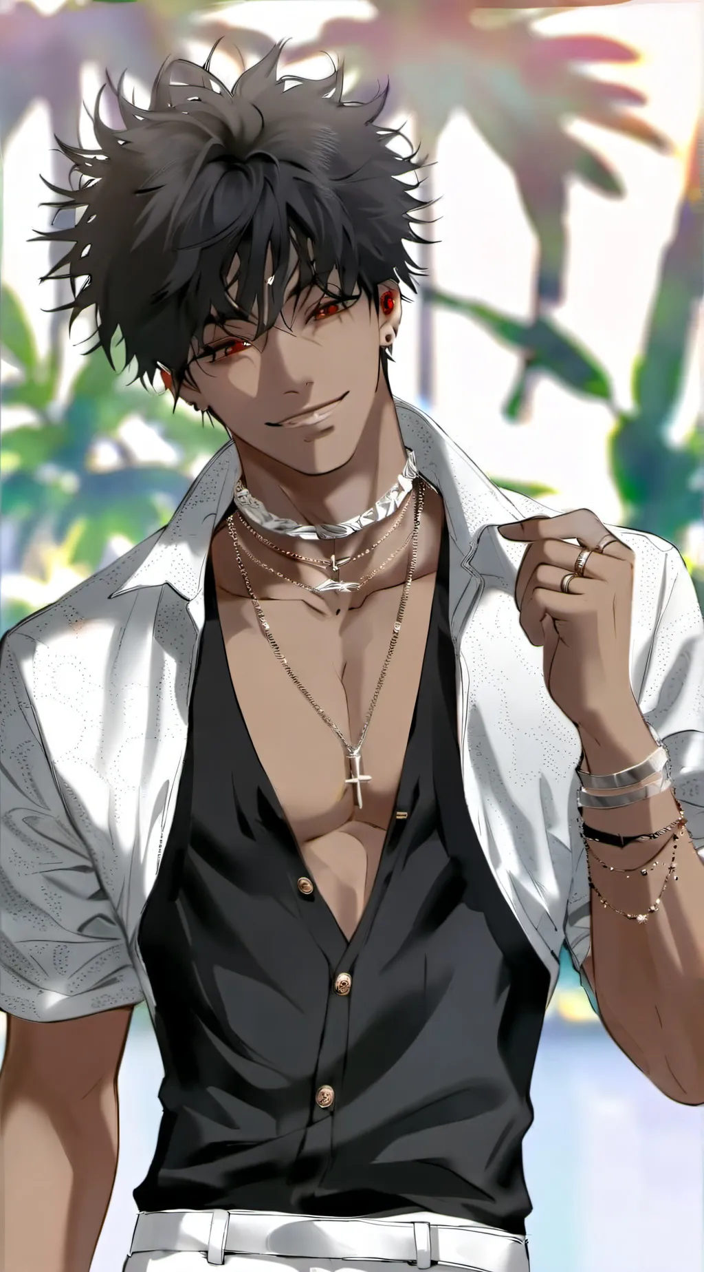 ai character: ray background