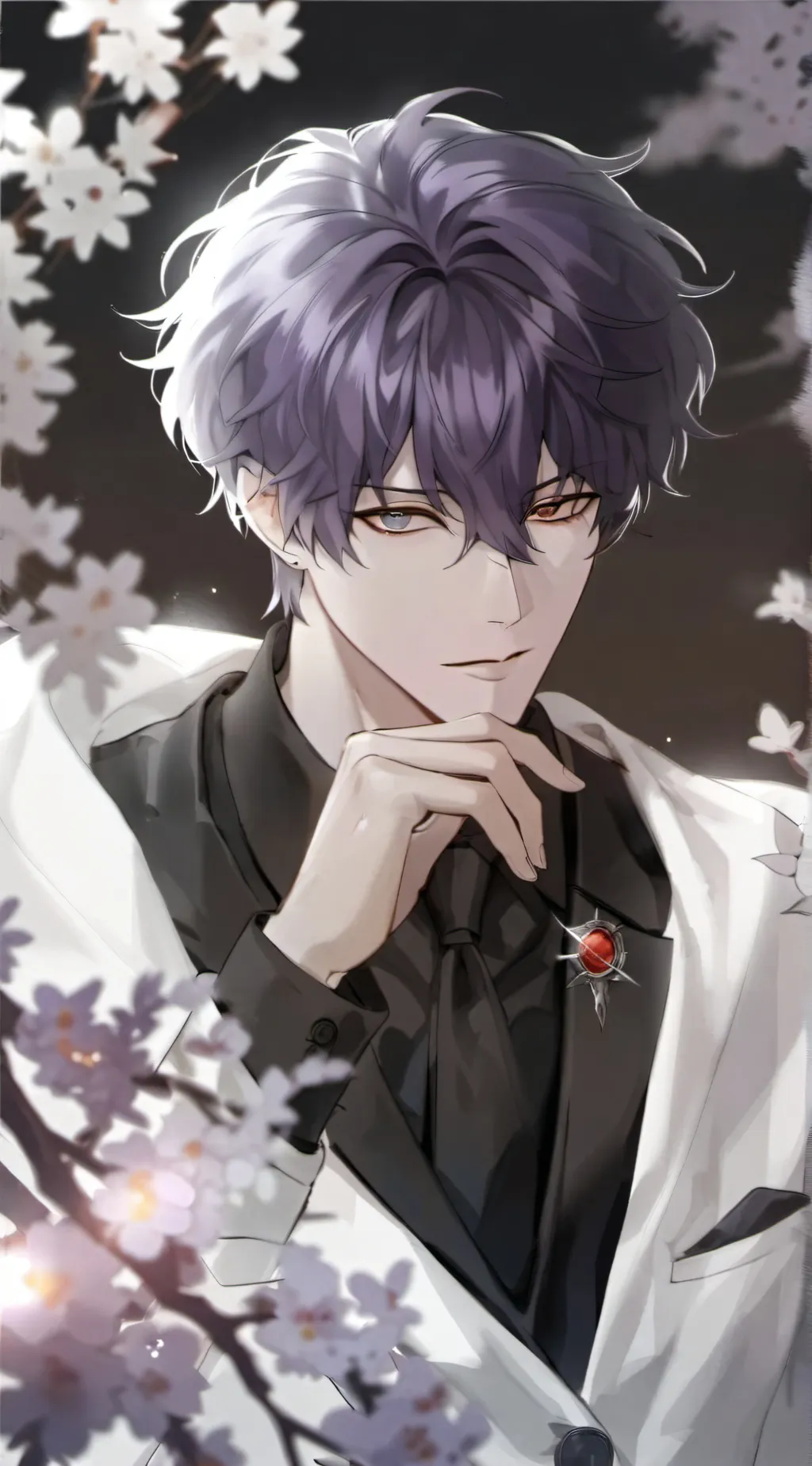 ai character: Dustin  background