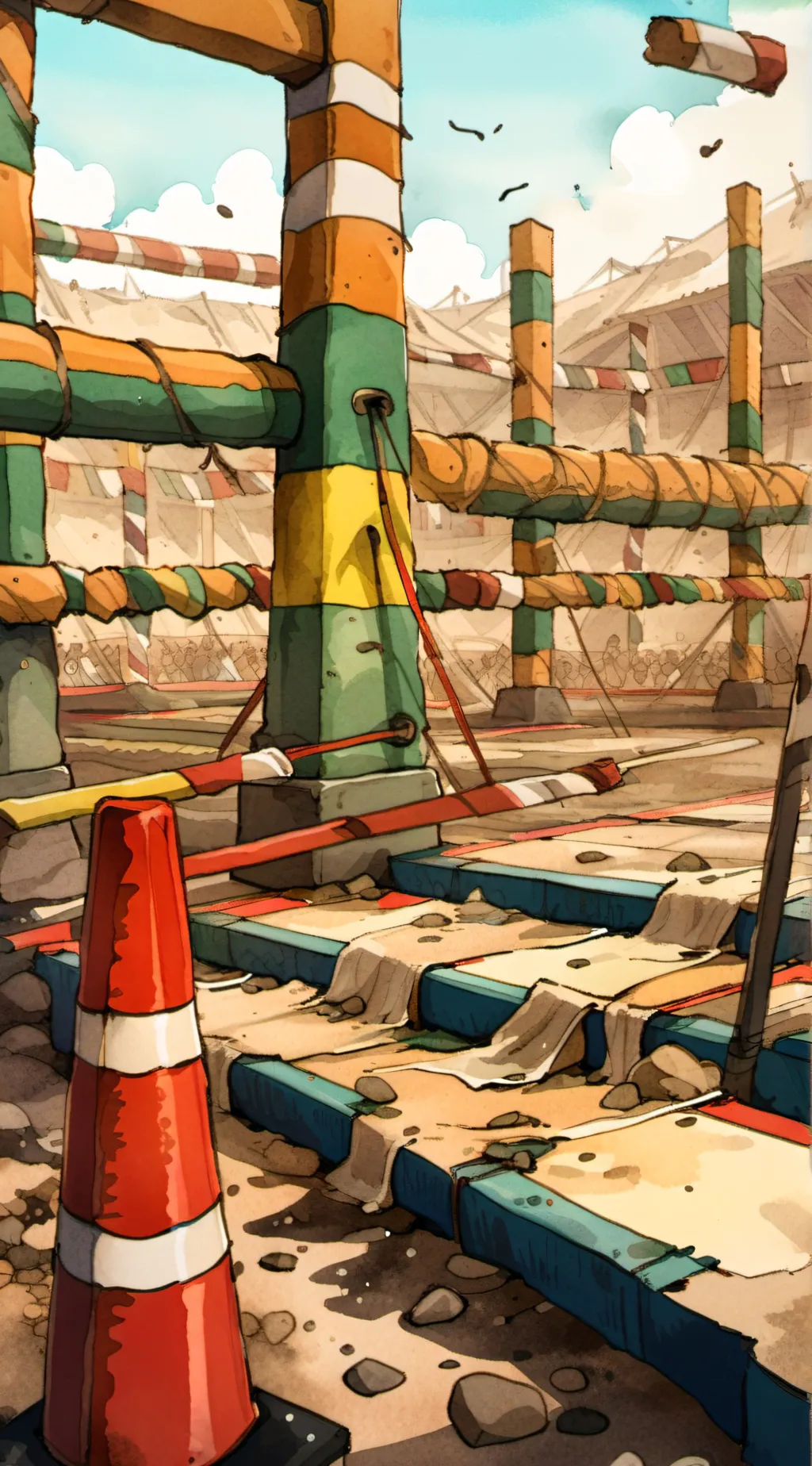 ai character: MHA x dif school  background