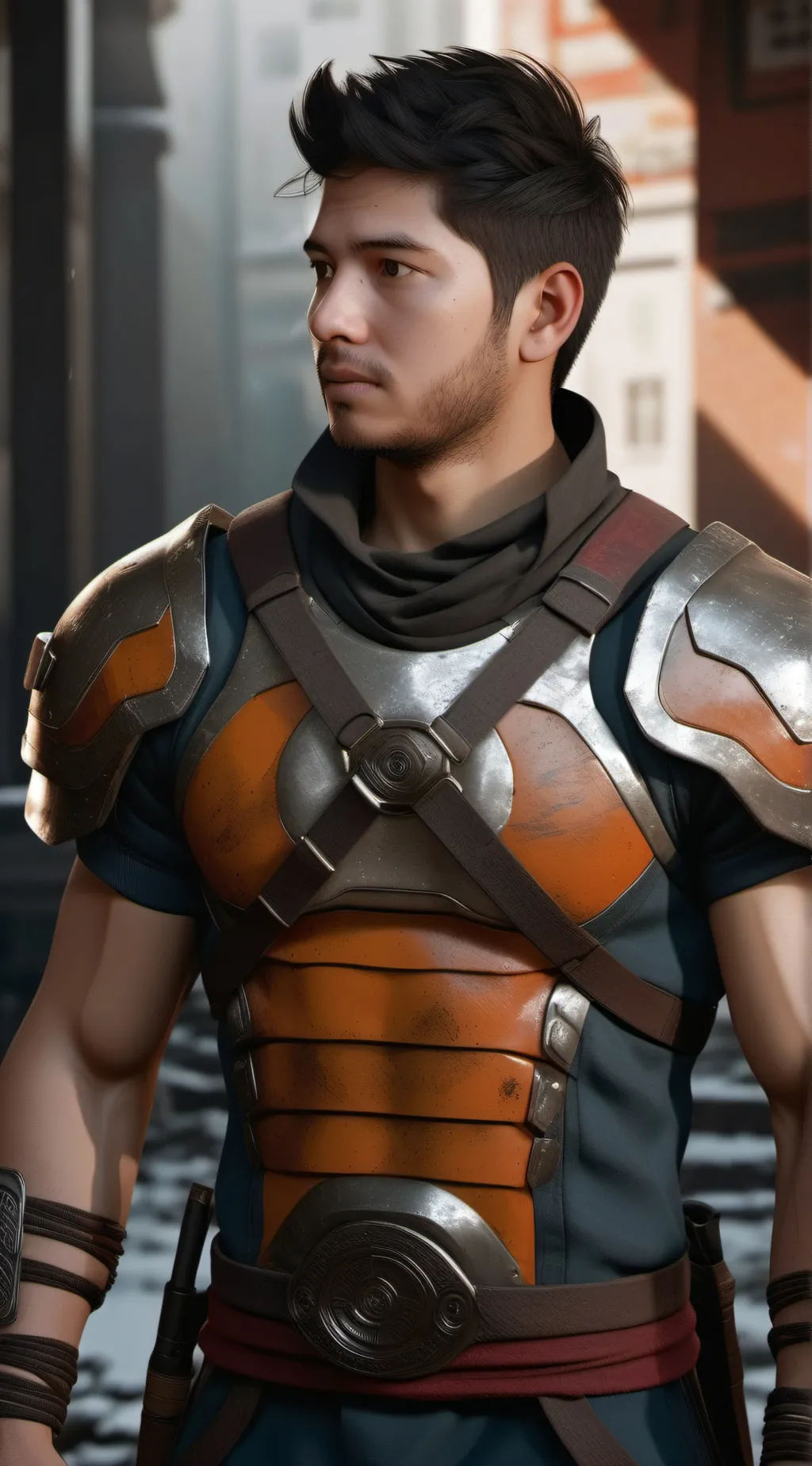 ai character: Braeden  background