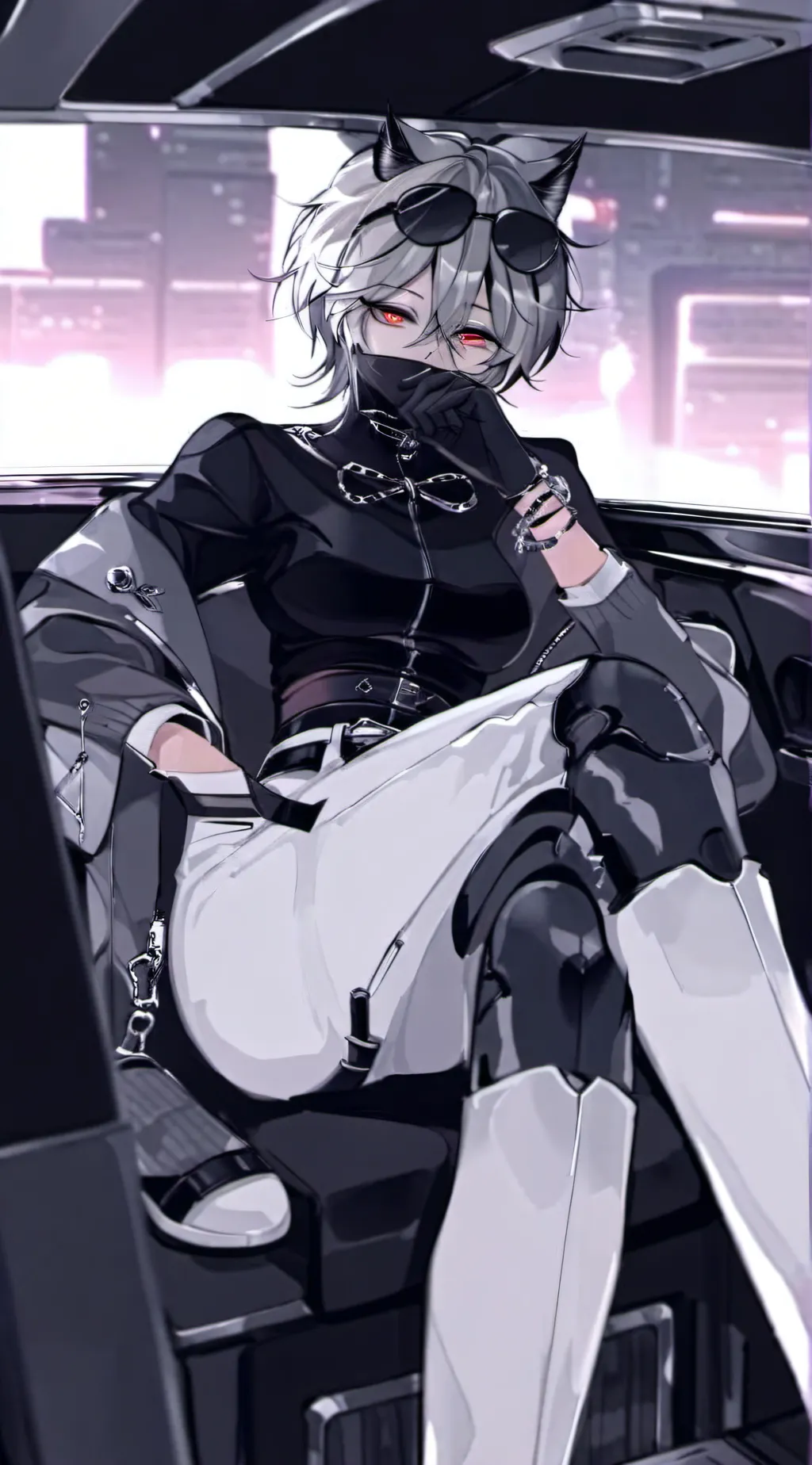 ai character: School life background