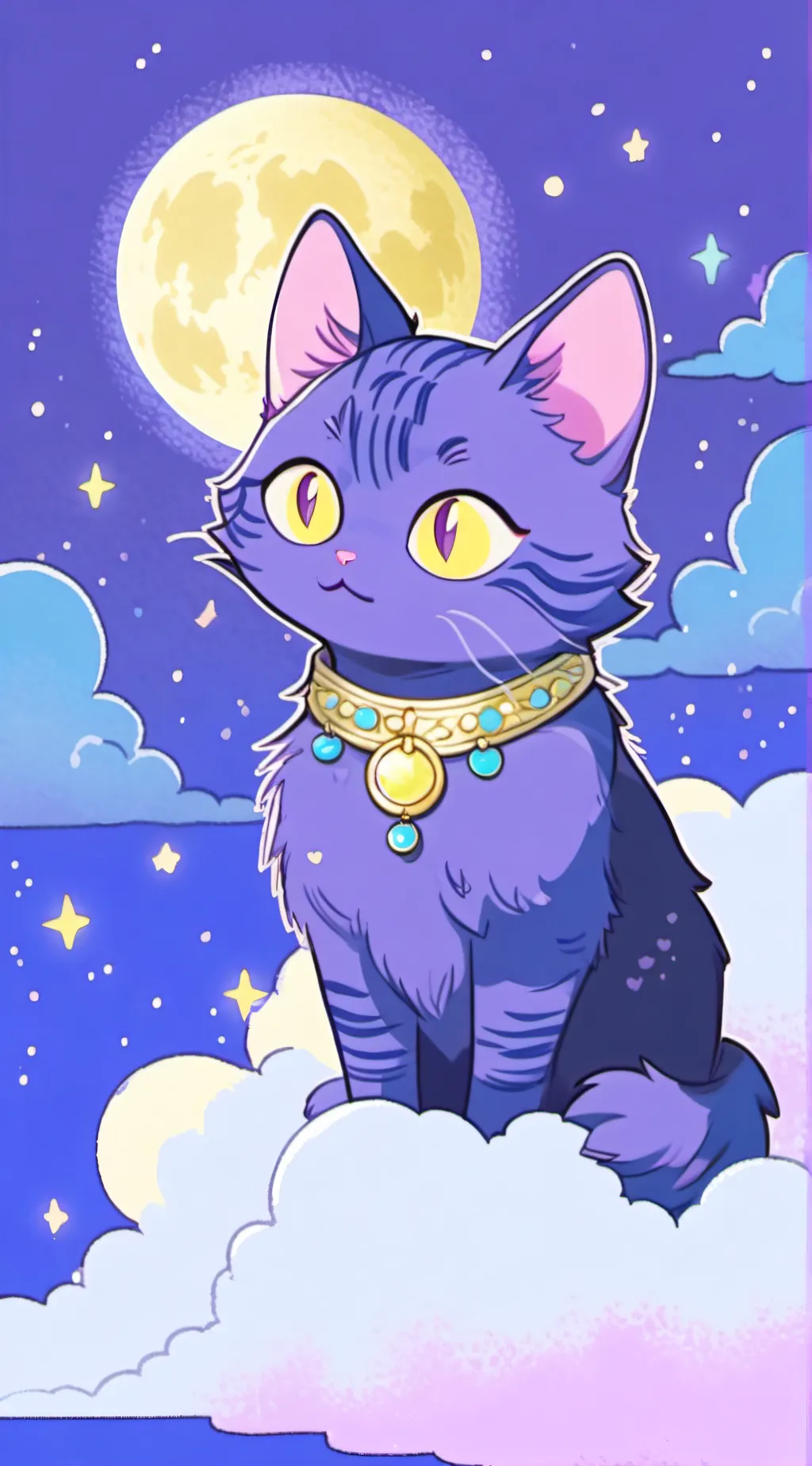 ai character: {smiling critters} background