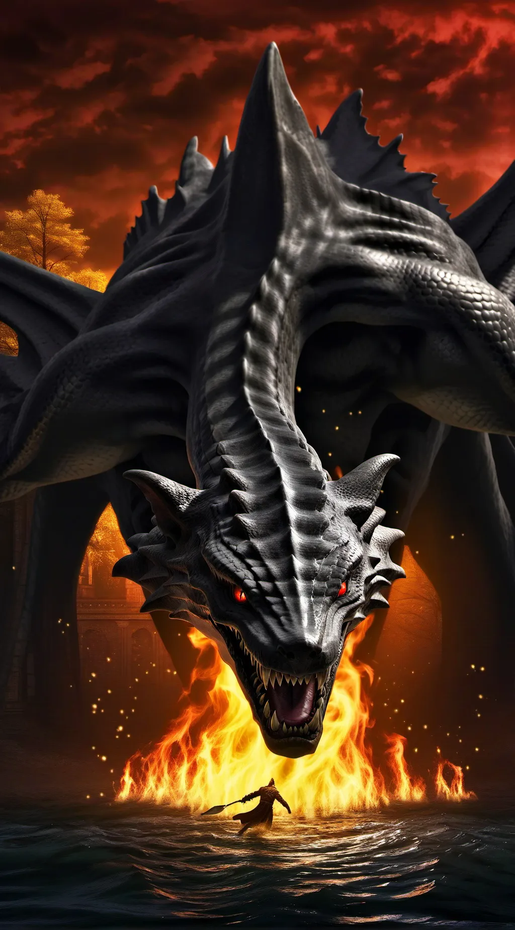 ai character: Giantanga background