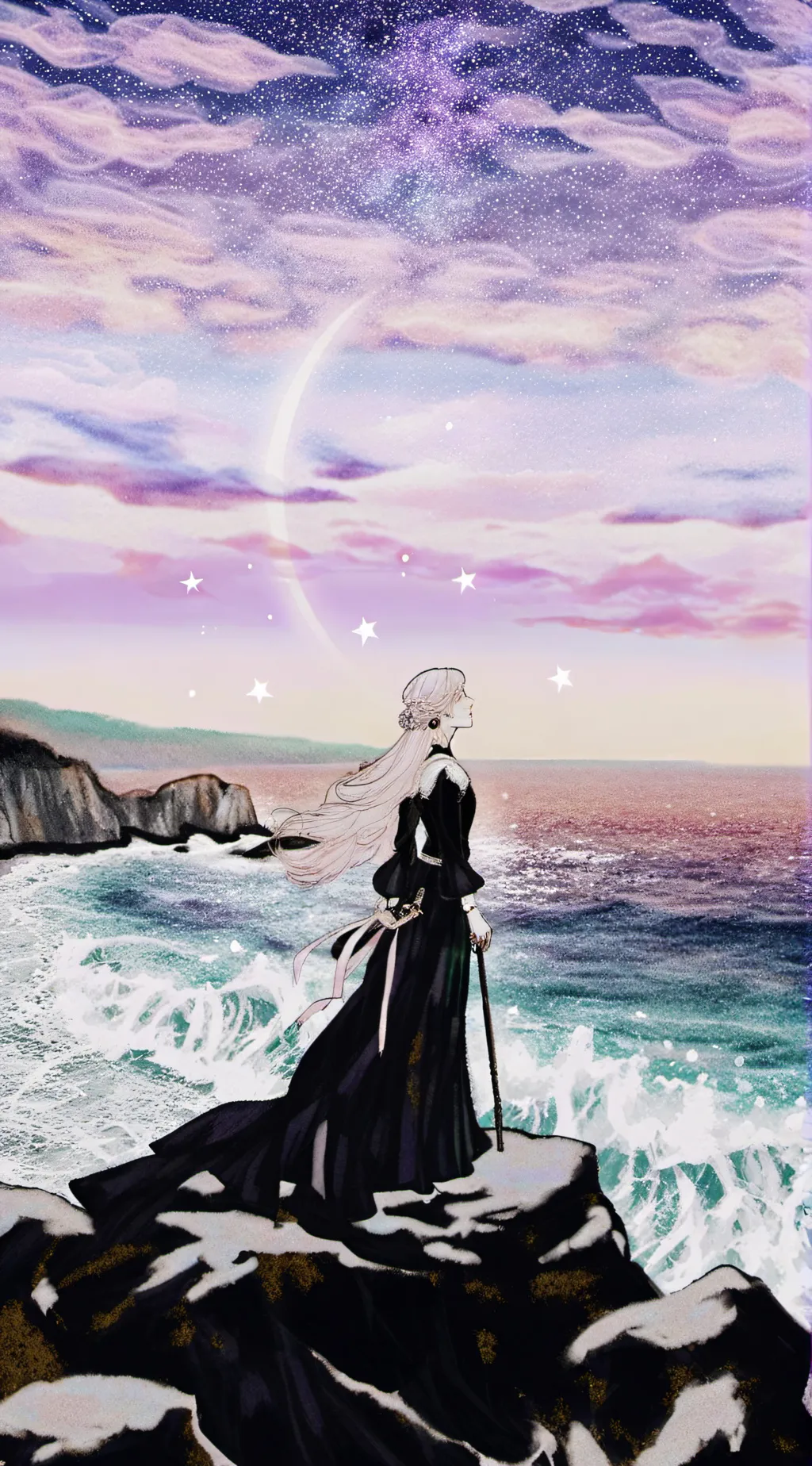 ai character: Aria background