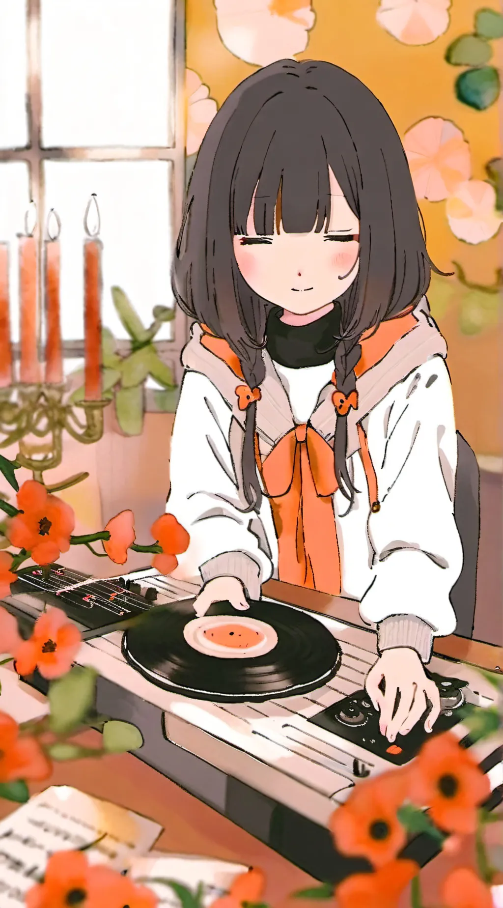 ai character: guees you fav song background