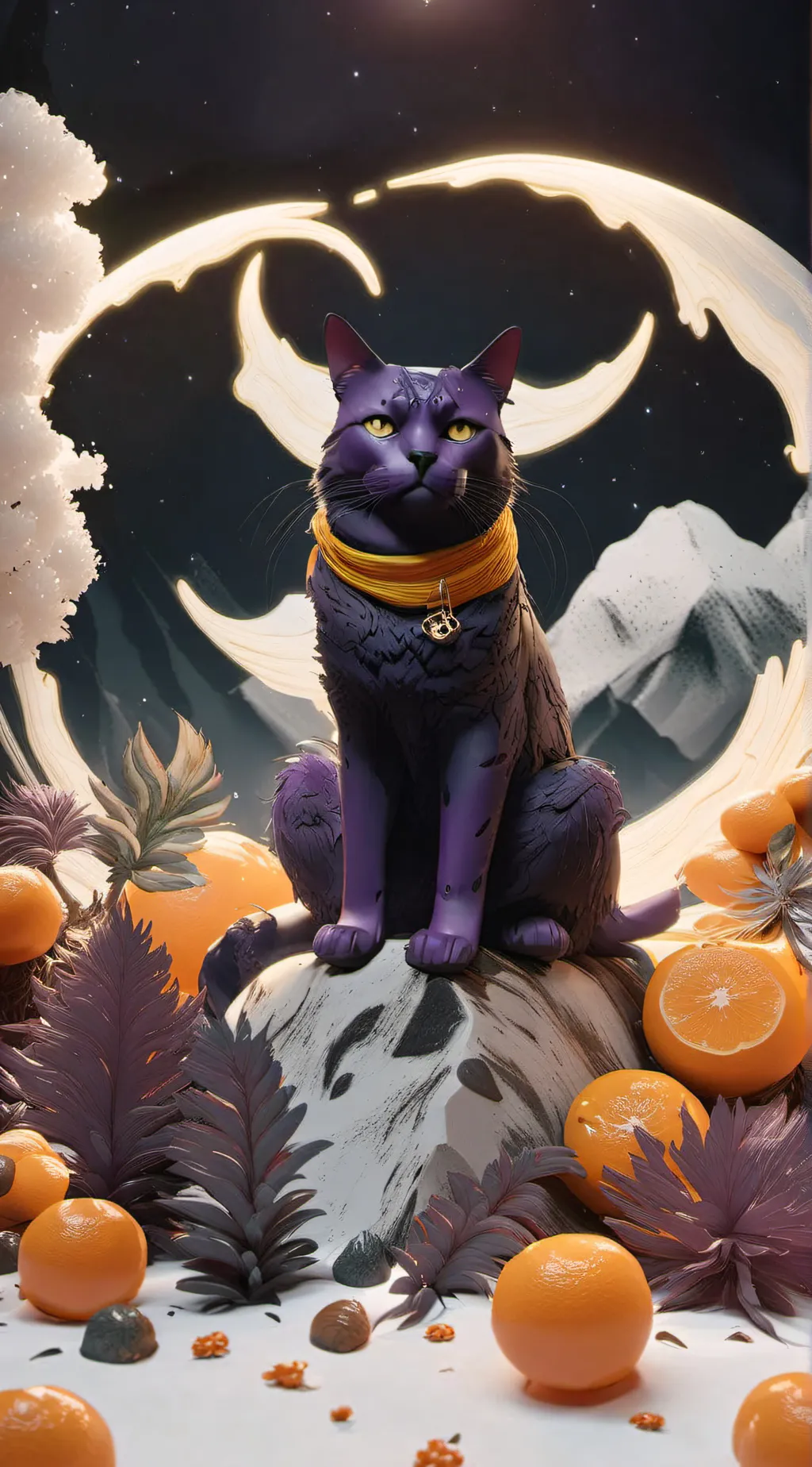 ai character: Gassy catnap background