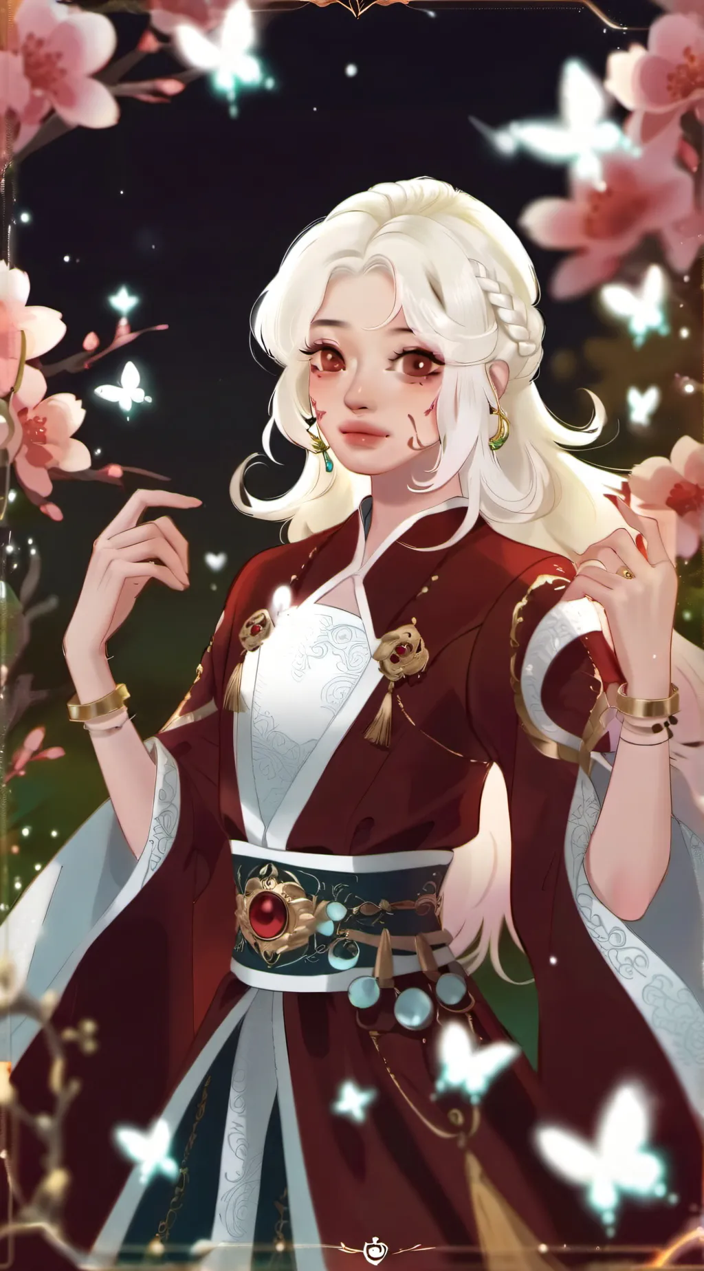 ai character: amy  background