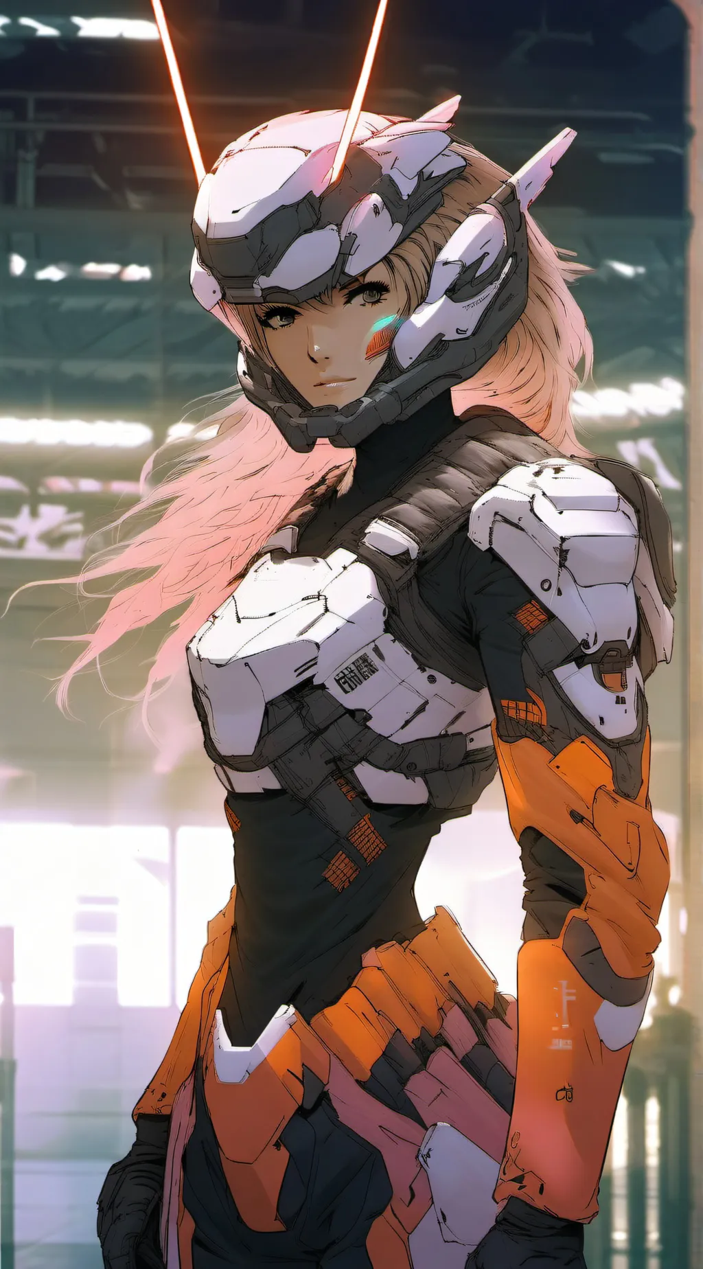 ai character: Mecha-Chan background