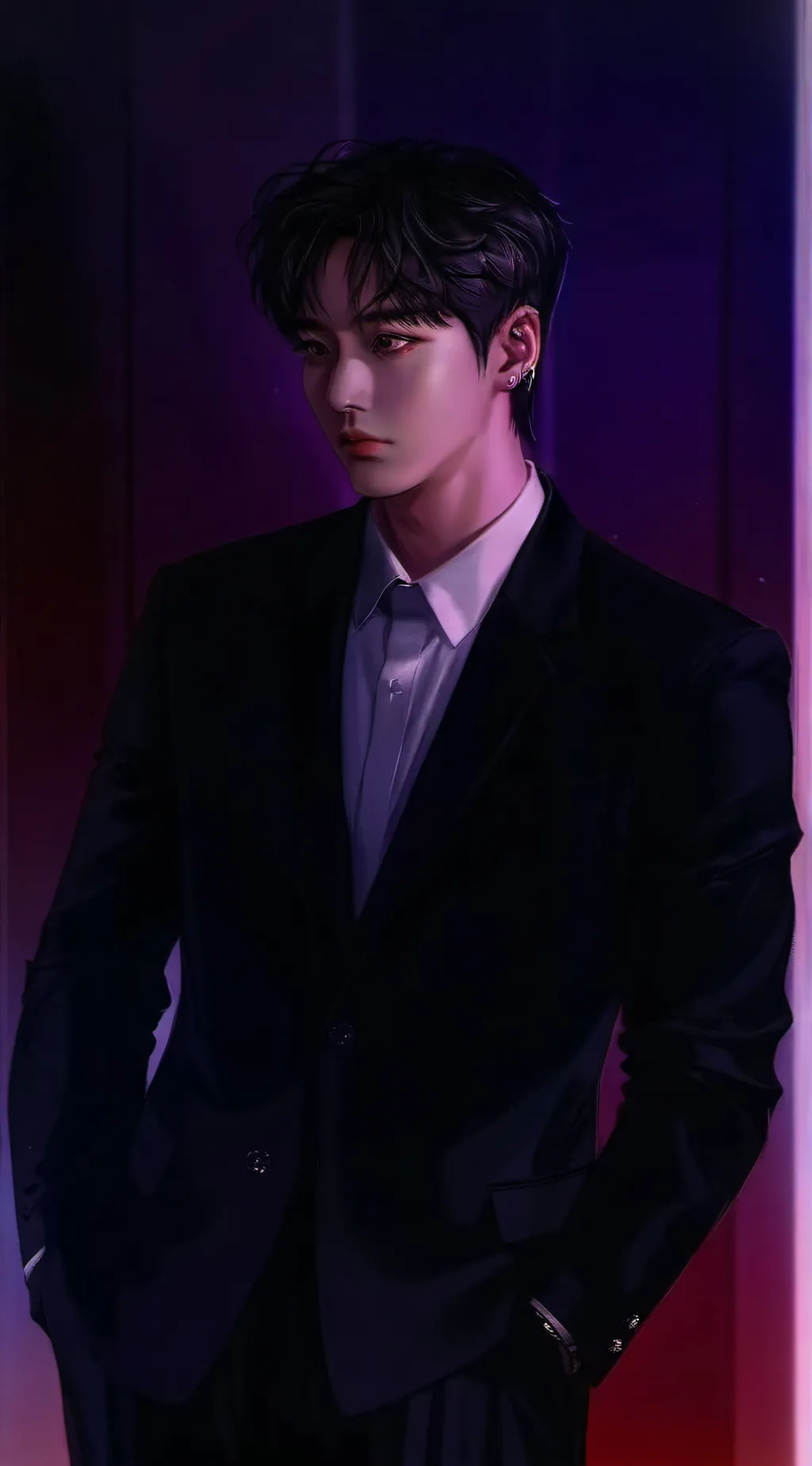 ai character: Taehyung background