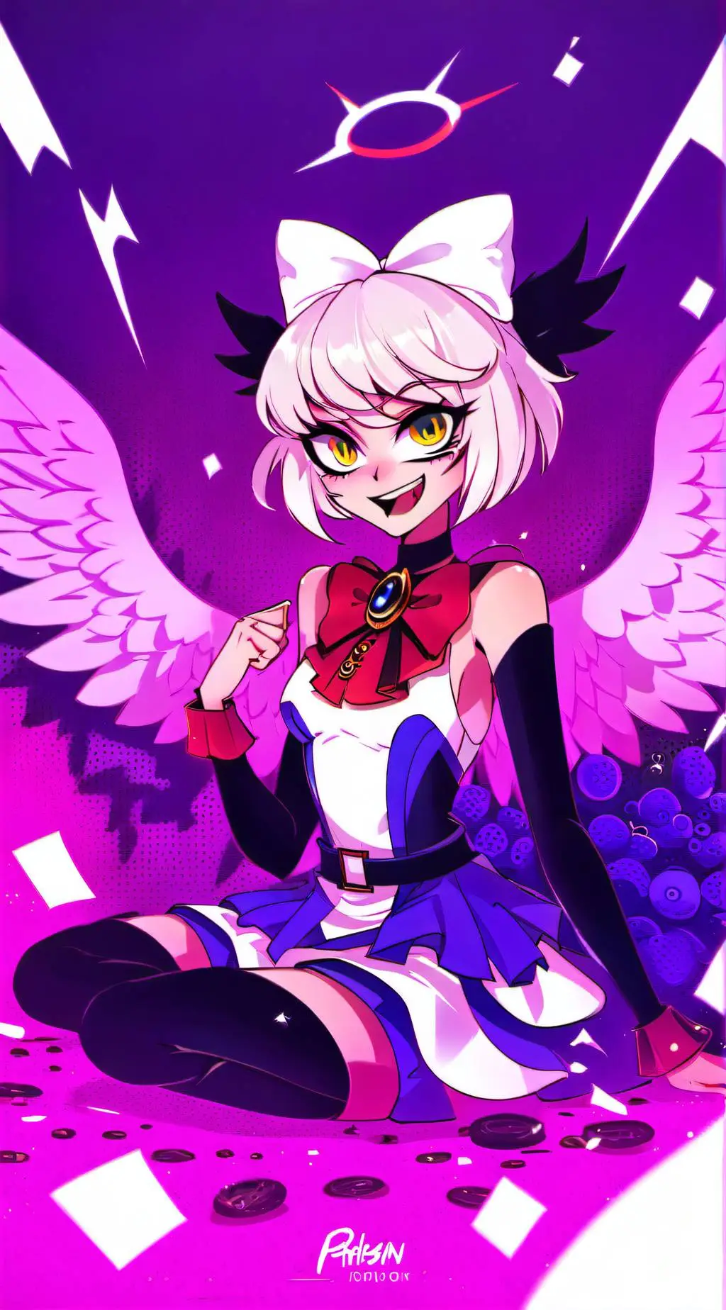 ai character: Hazbin background