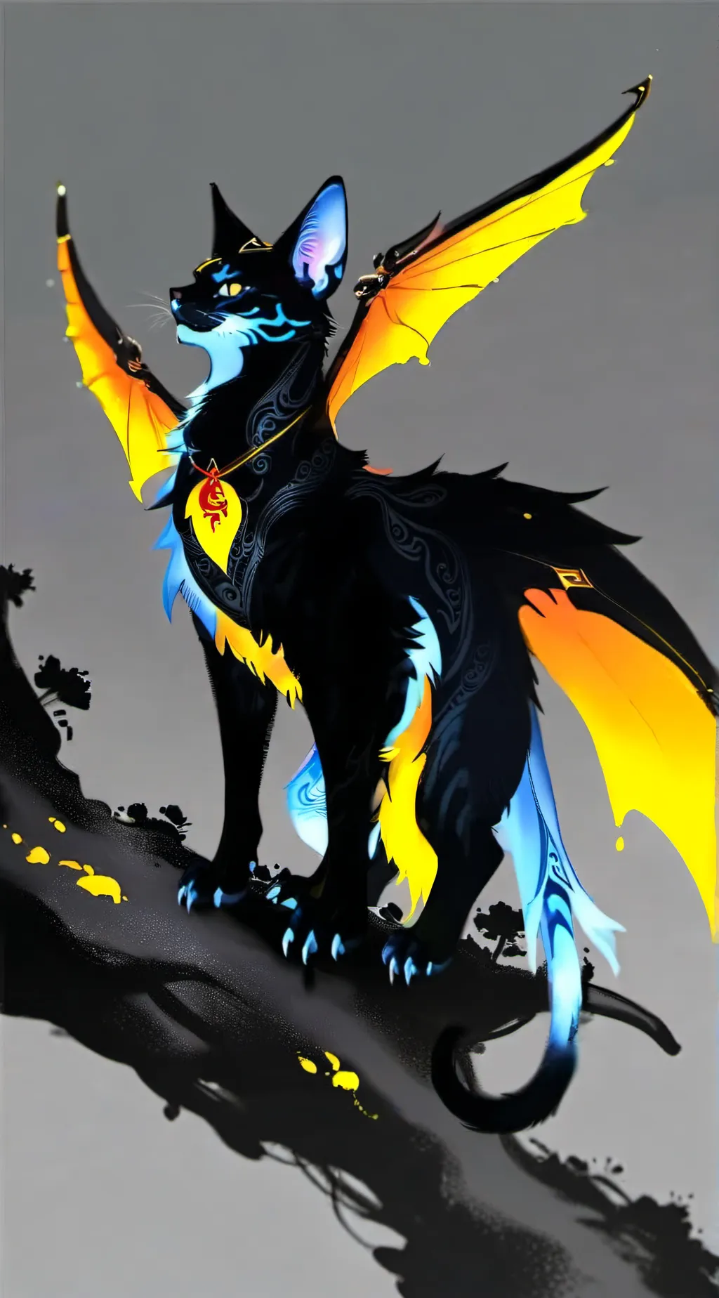 ai character: friend tasty  background