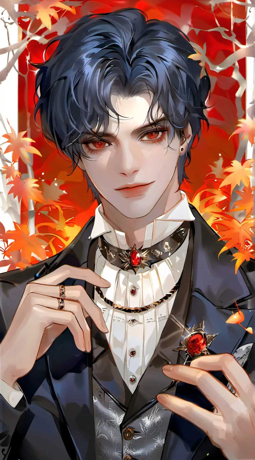 ai character: ☆Andrew ☆ background