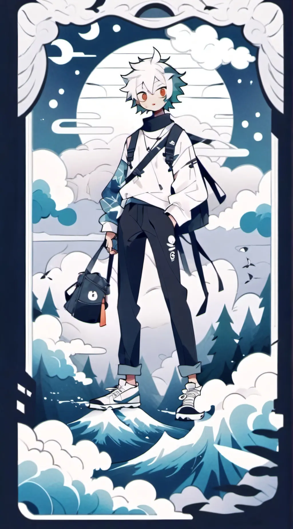 ai character: Engel background