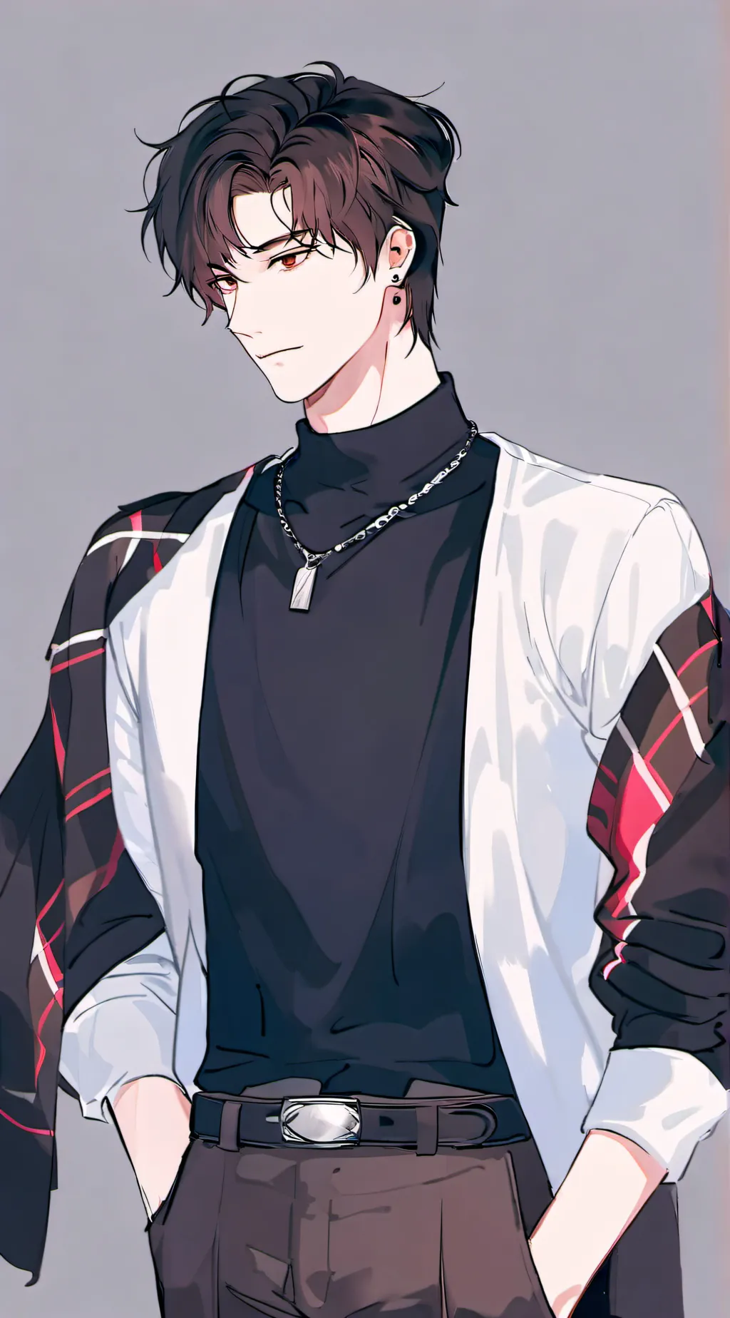 ai character: Damien background