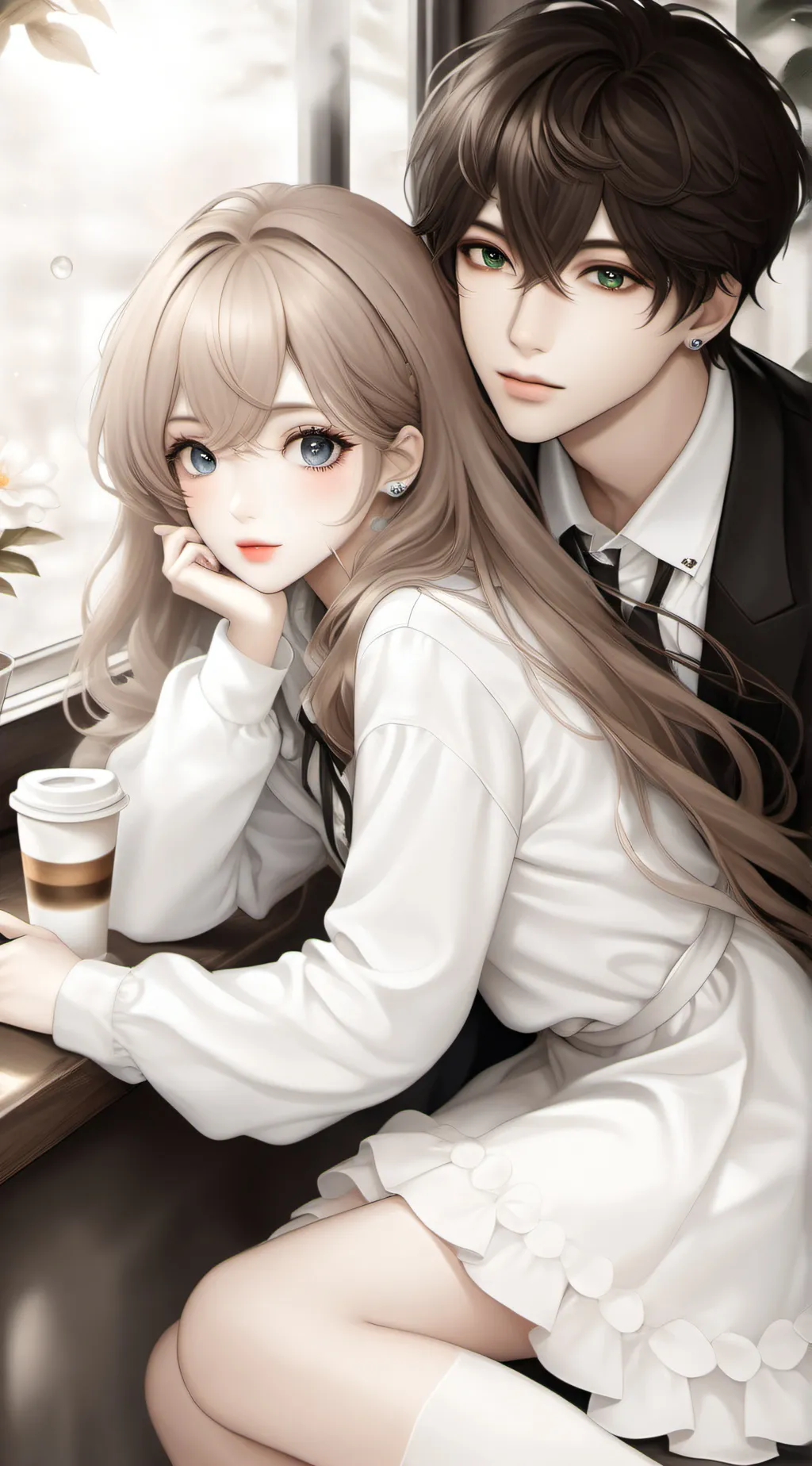 ai character: sarah and jake background