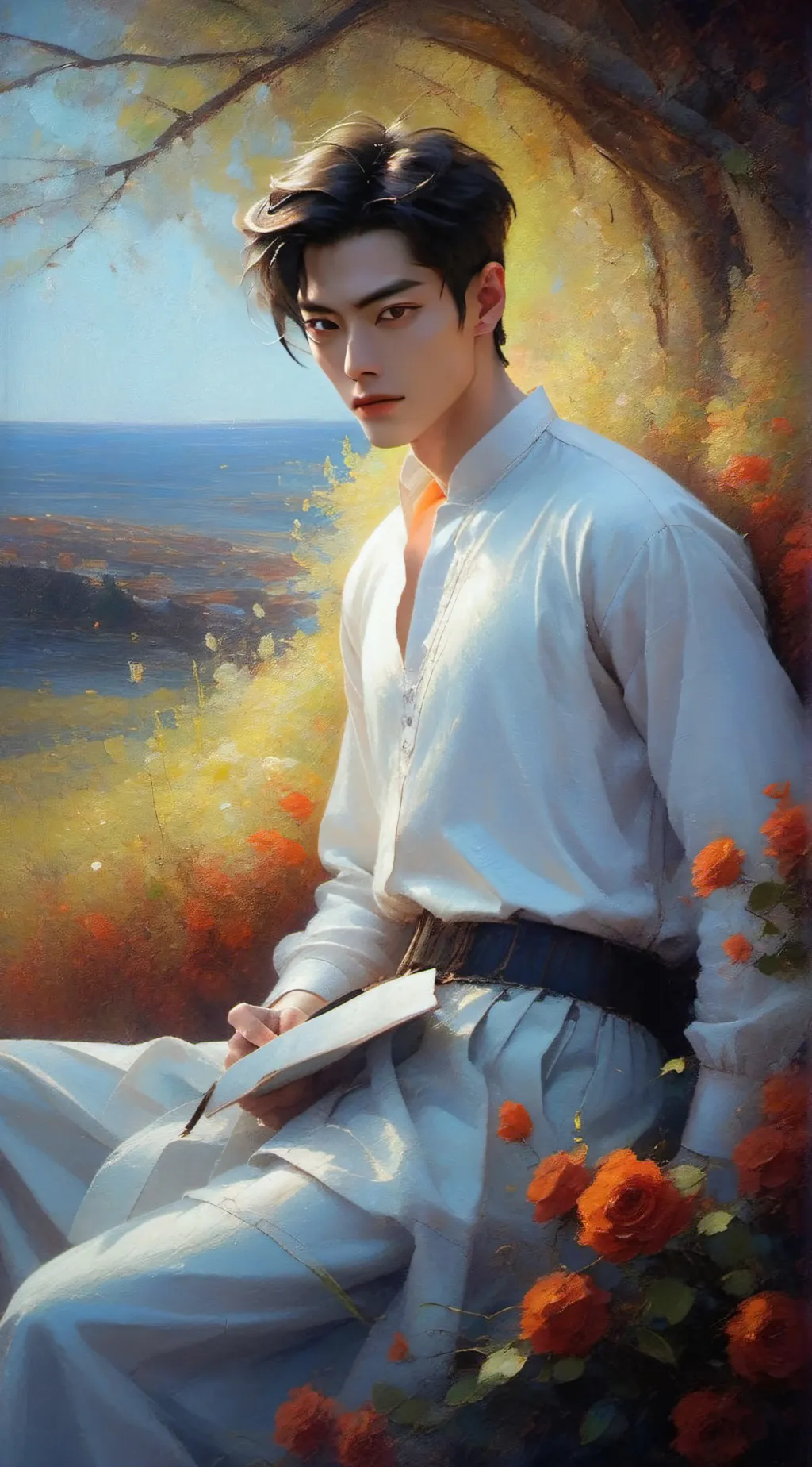 ai character: Blake background