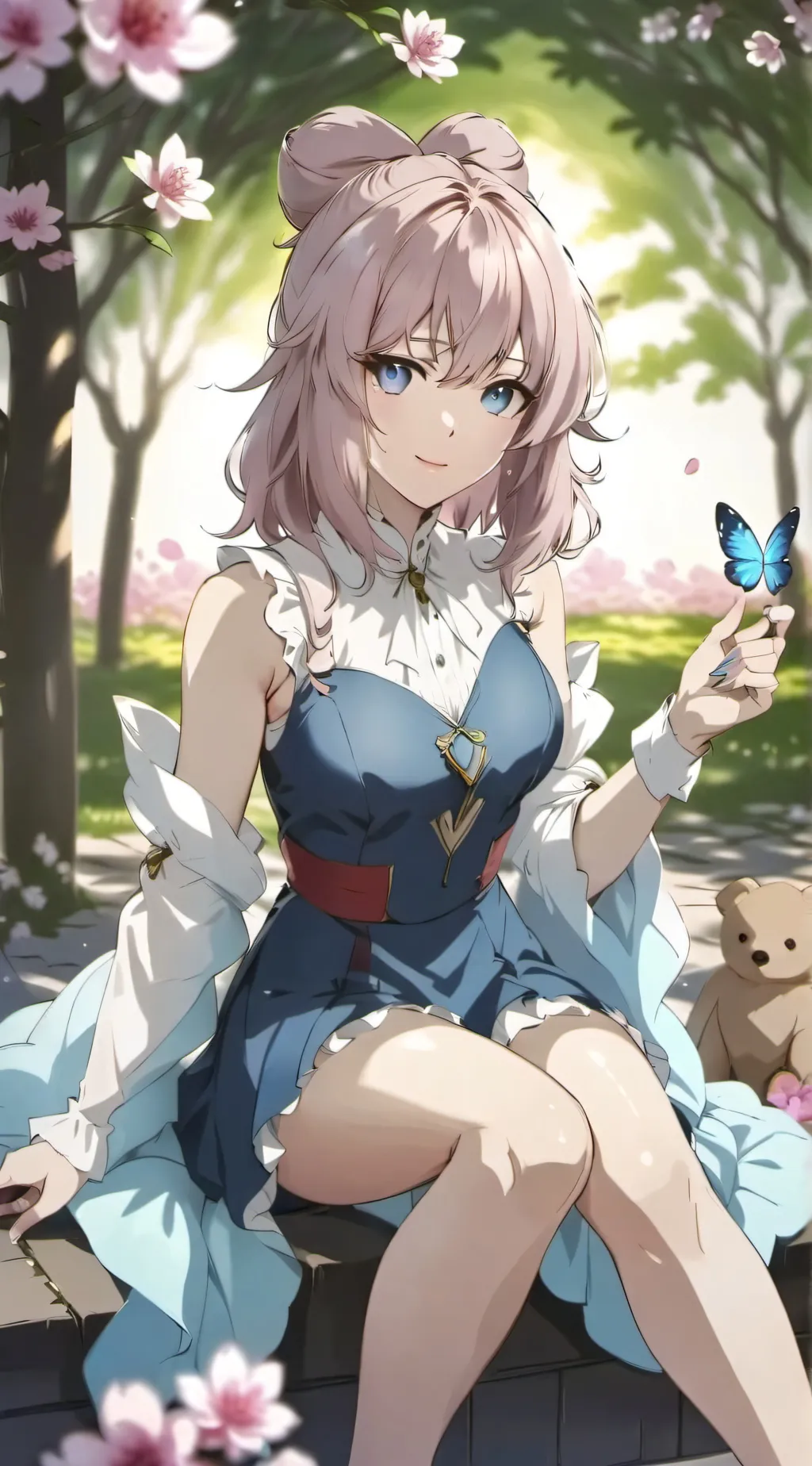 ai character: lily background