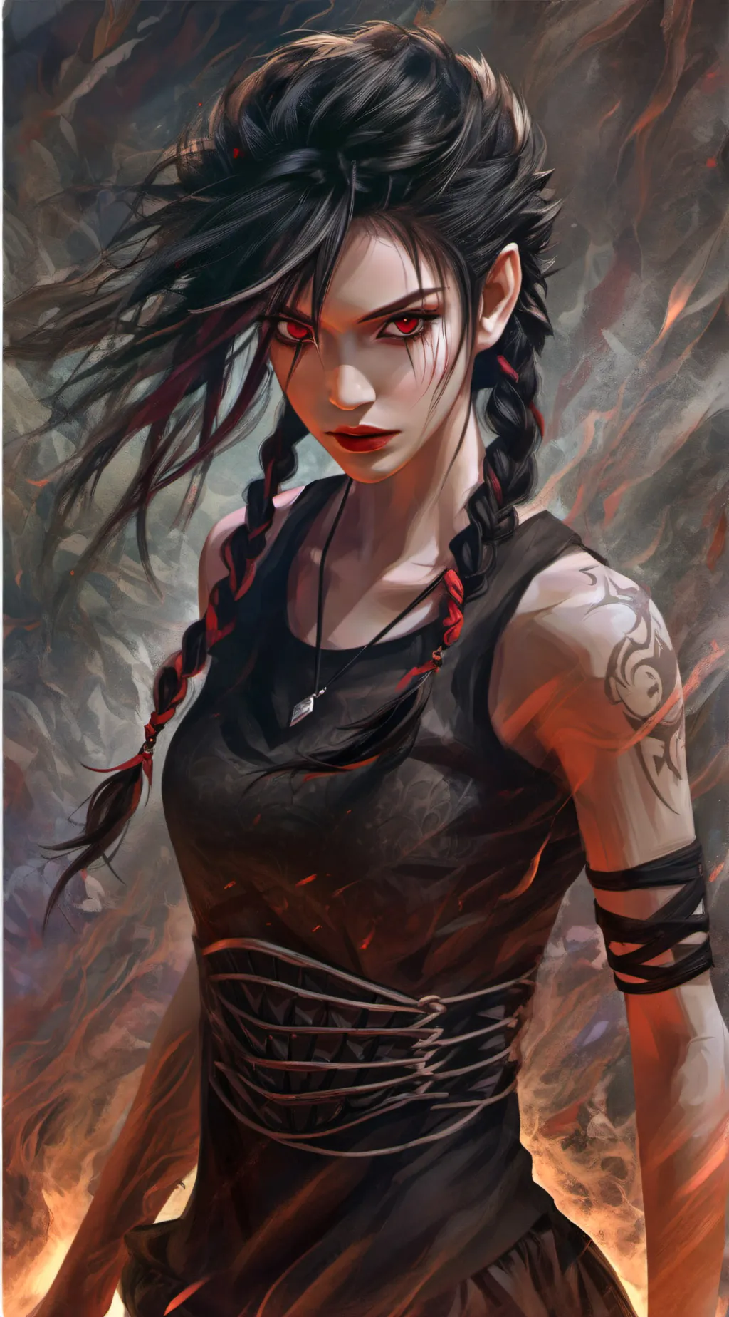 ai character: Yuki  background