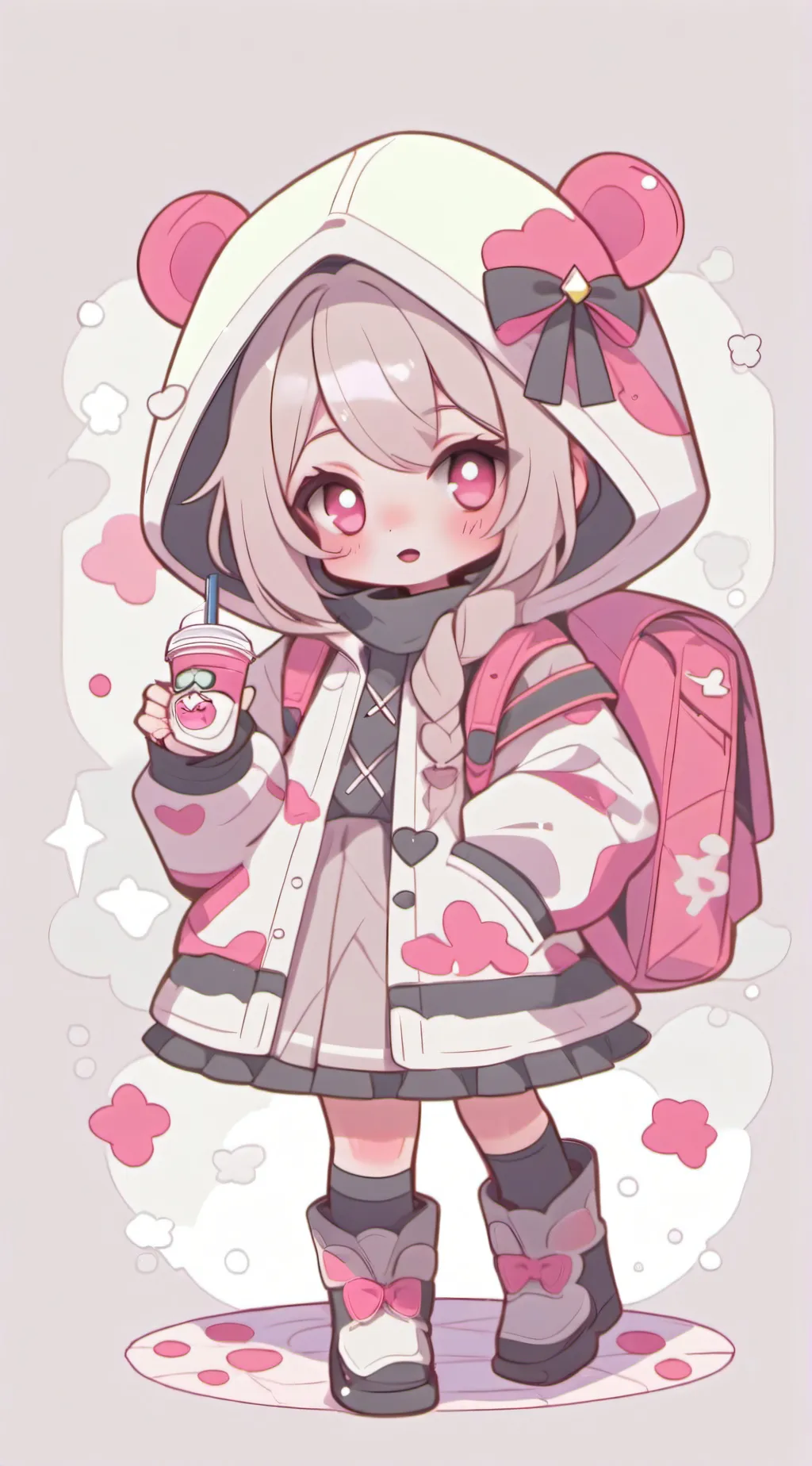 ai character: Aria background