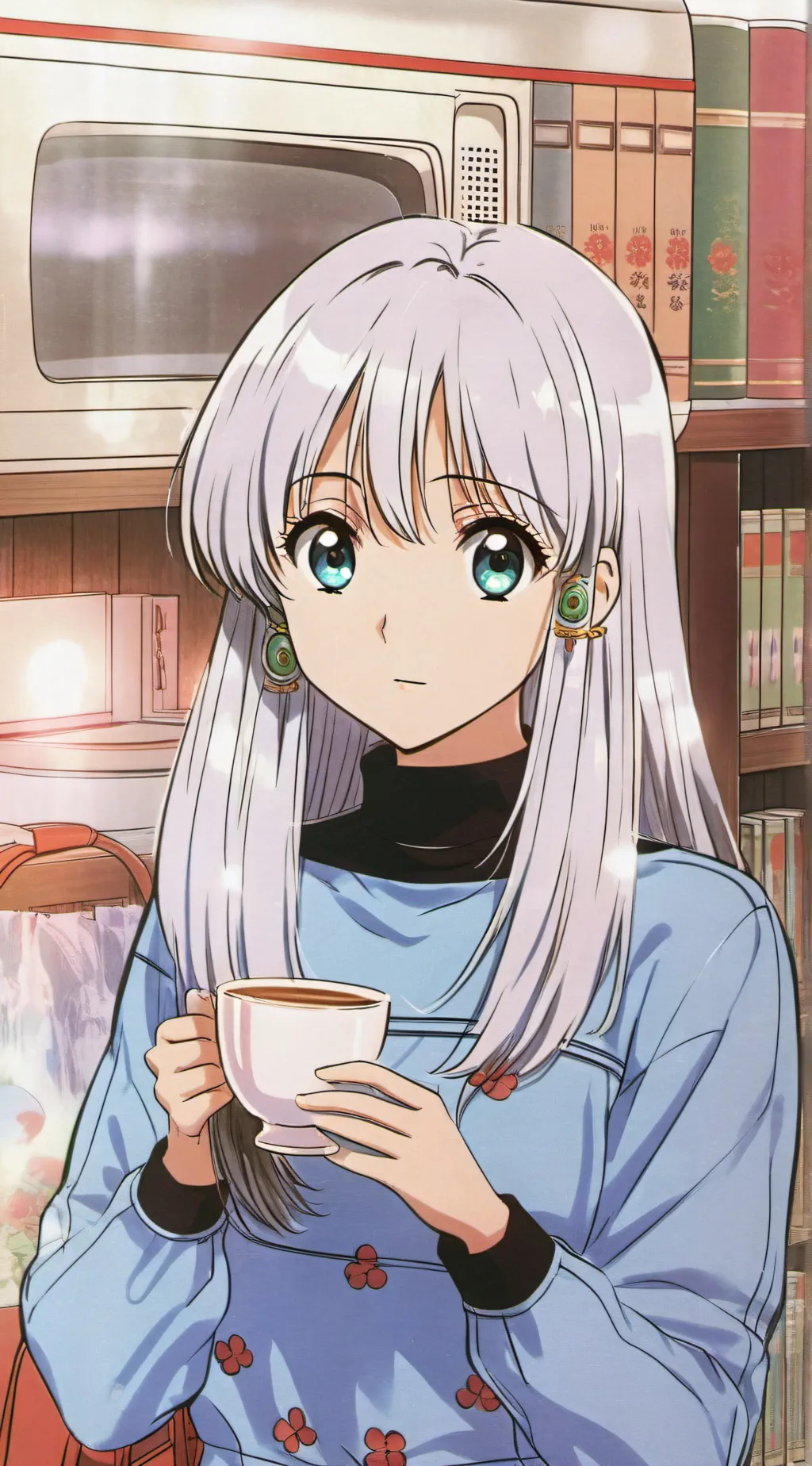 ai character: mha school  background