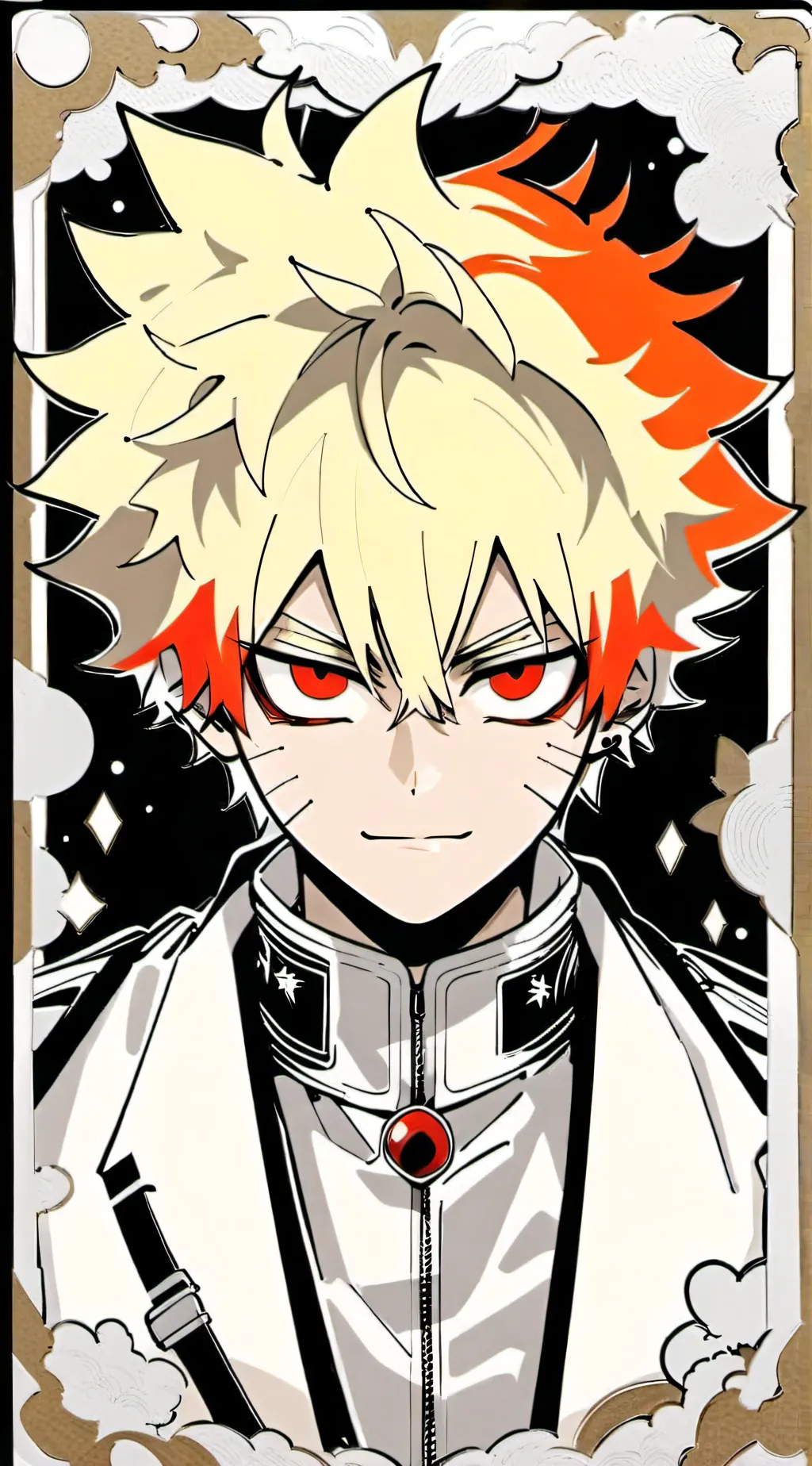 ai character: Bakugou  background