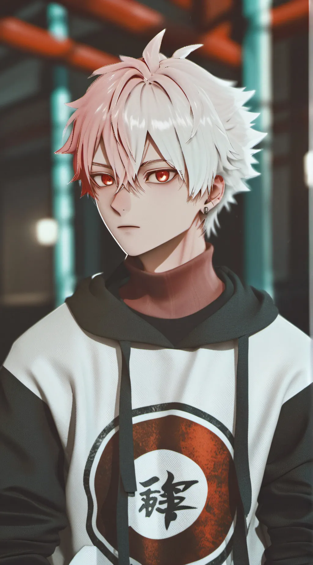 ai character: Todoroki  background
