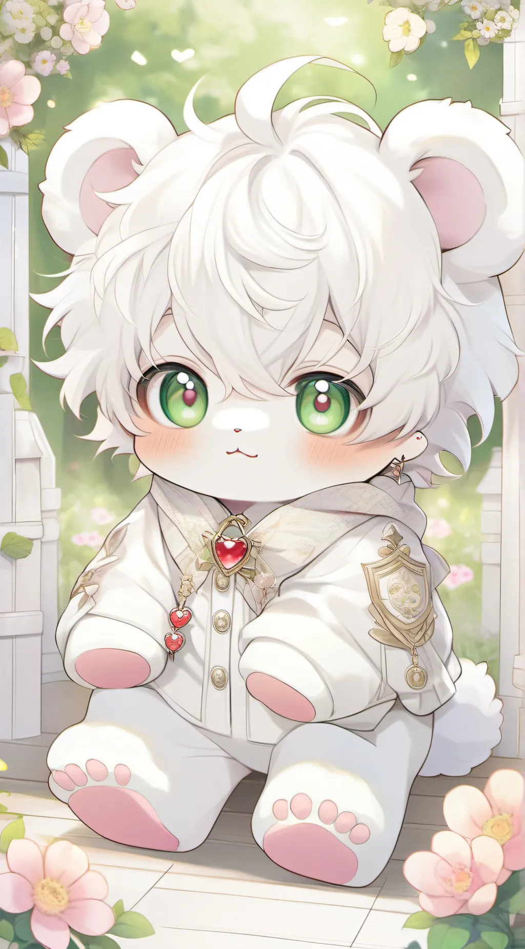 ai character: Vixo  background