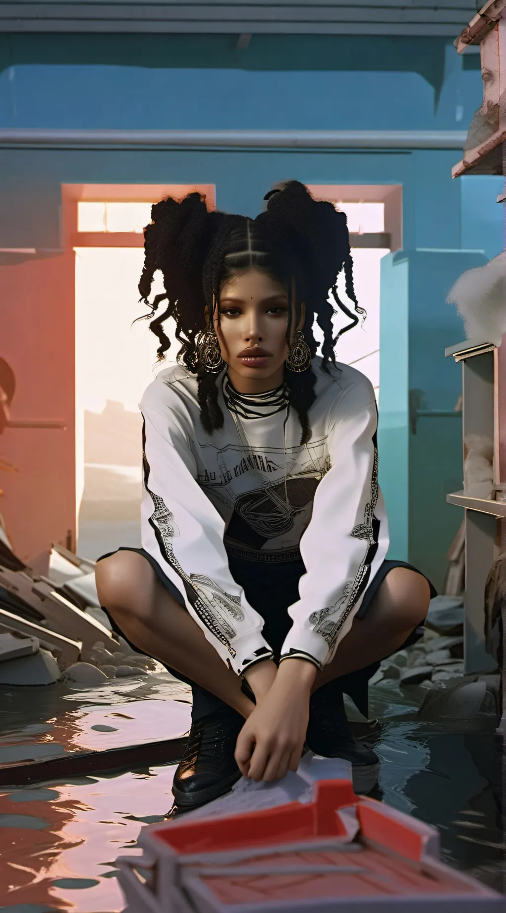 ai character: Jade background