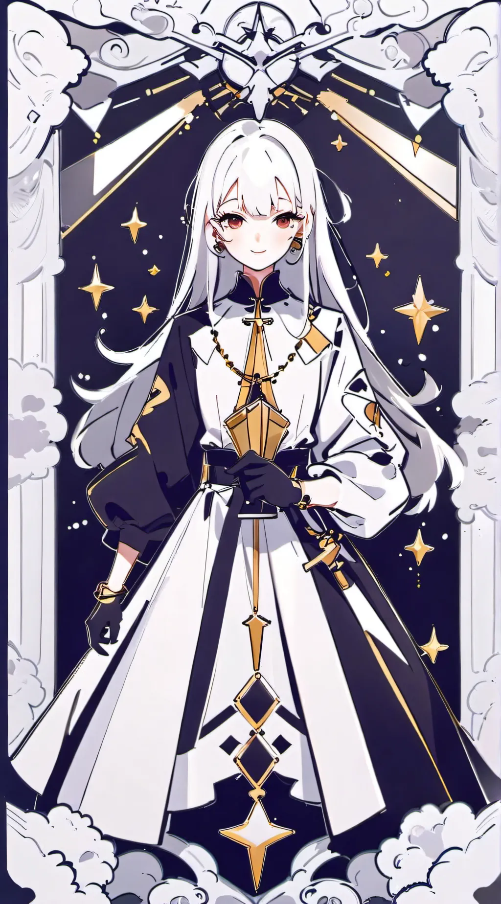 ai character: alpha background