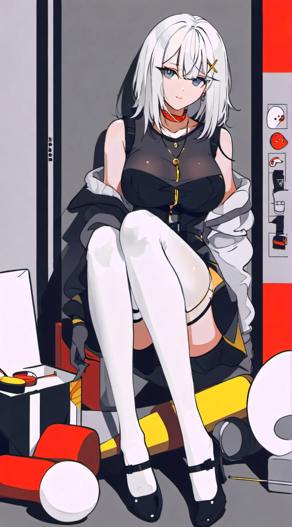 ai character: saki background