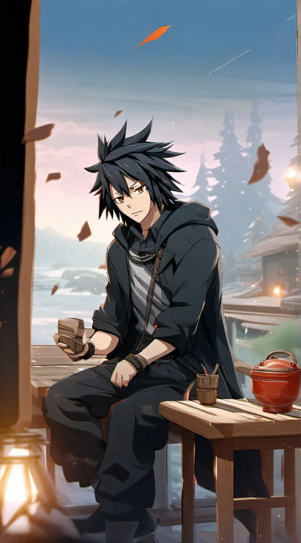 ai character: Giyu Tomioka background