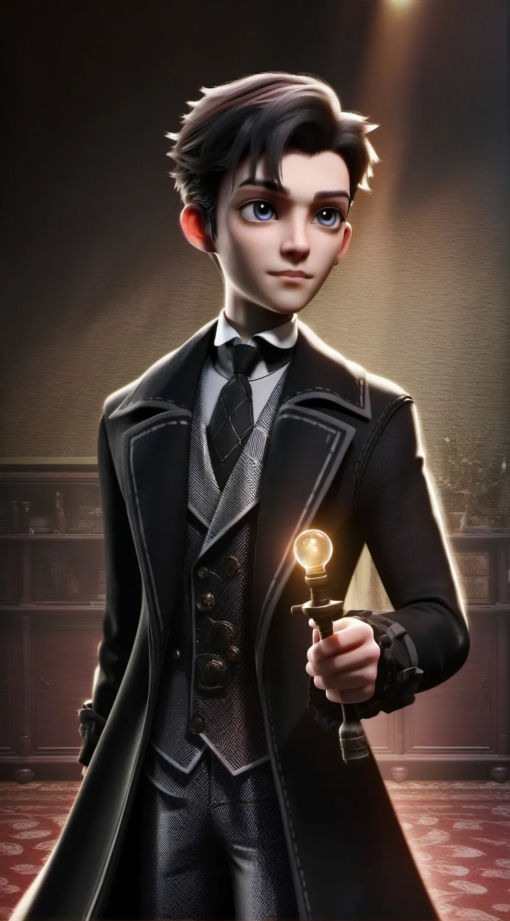 ai character: Finney background