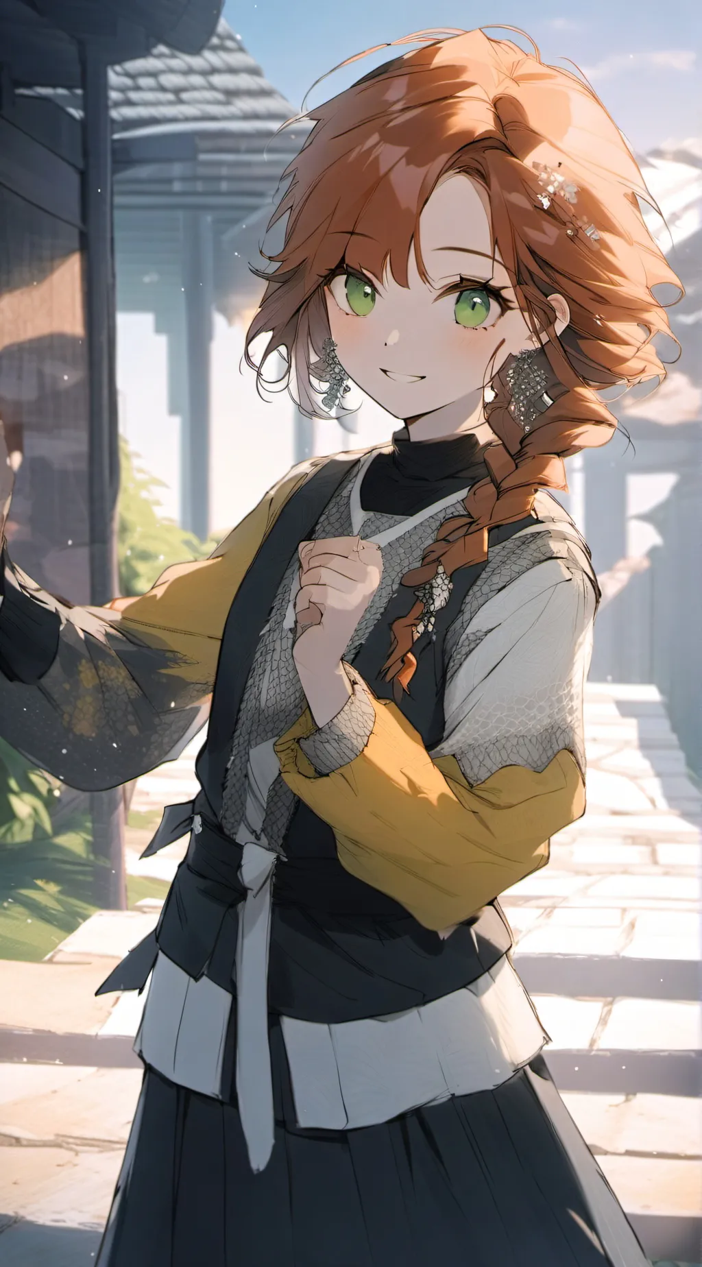 ai character: Grace background