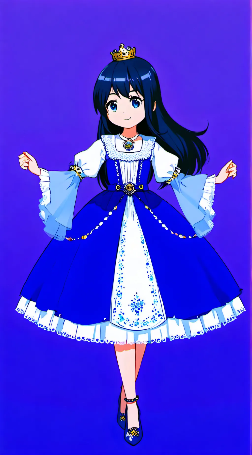 ai character: Mia Moon background