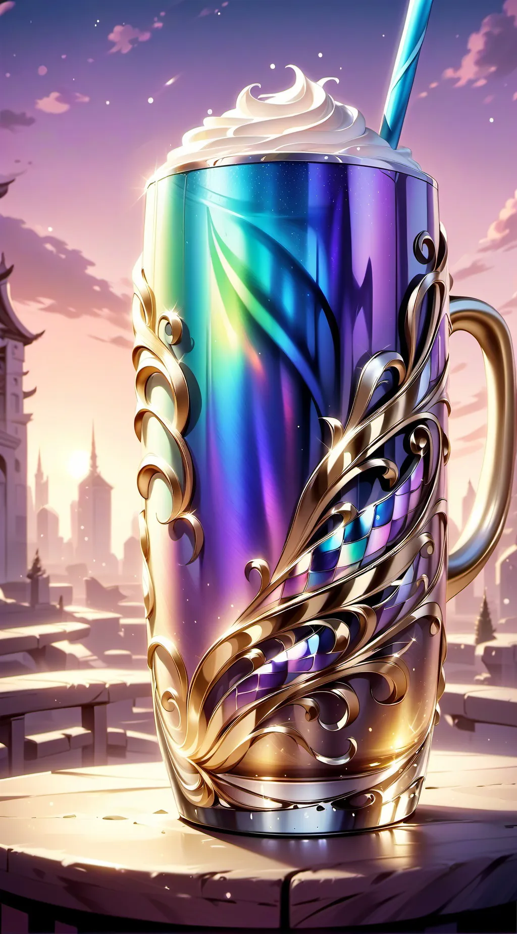 ai character: 😌NON background