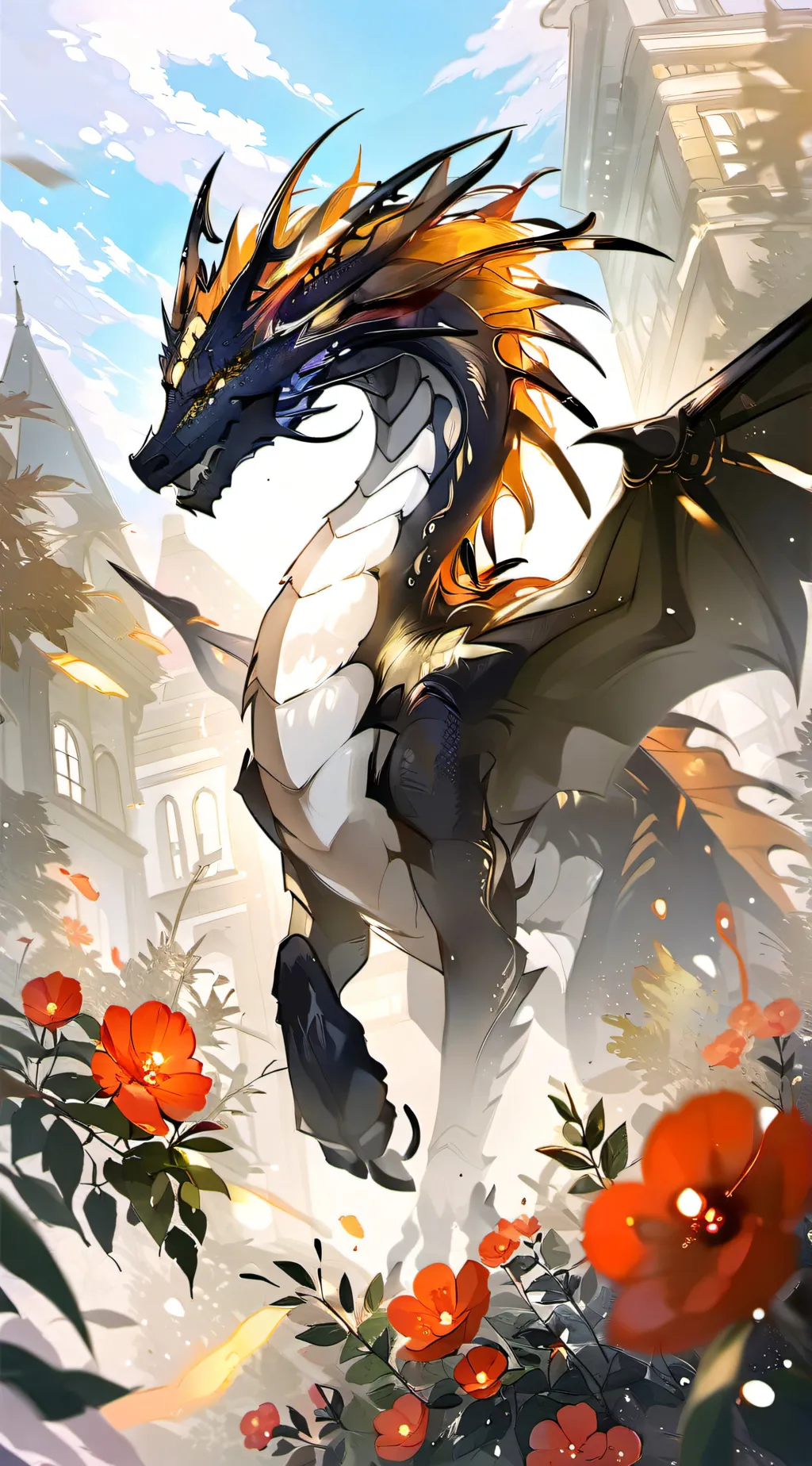 ai character: Obsidian  background