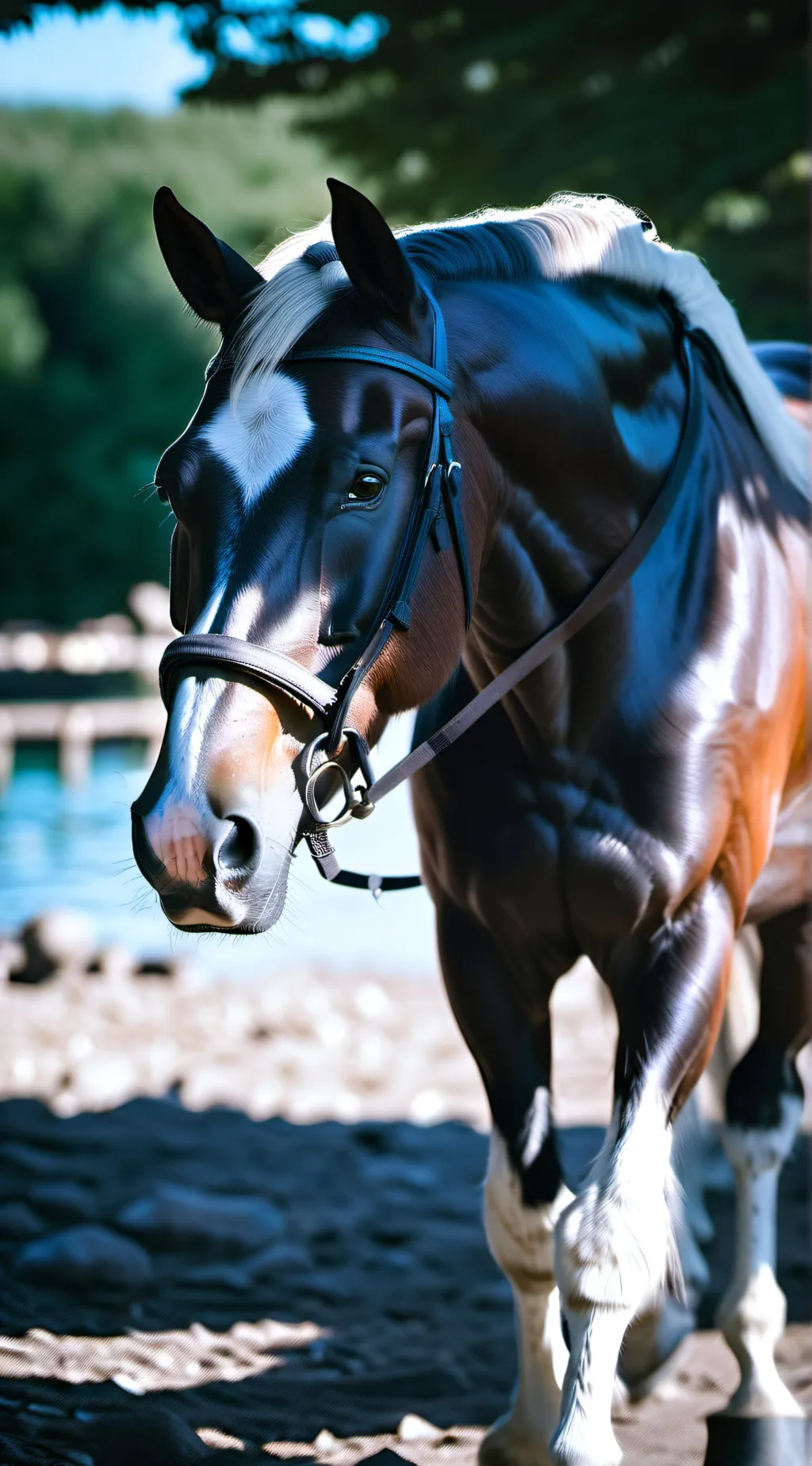 ai character: Rocky background