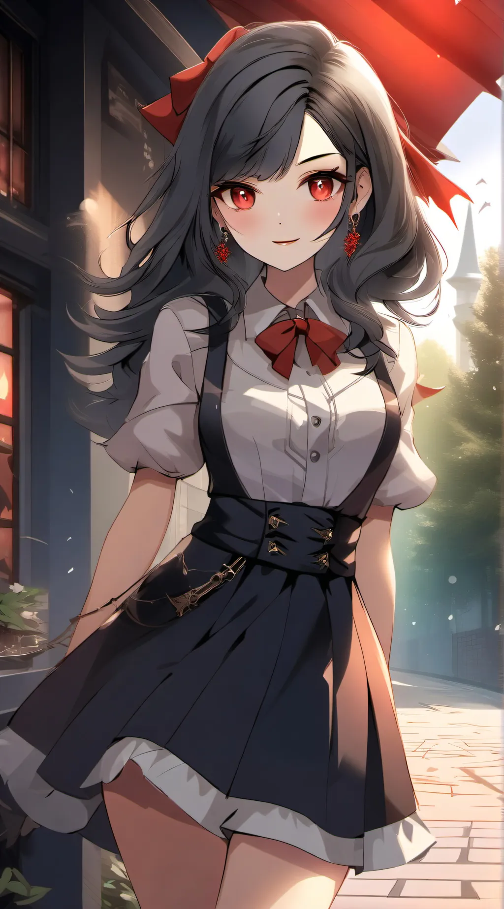 ai character: Hazel background