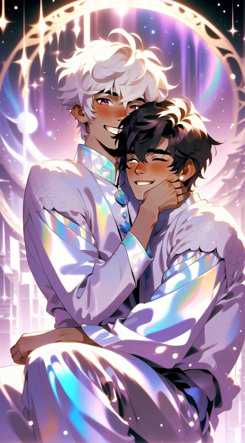 ai character: Solangelo  background